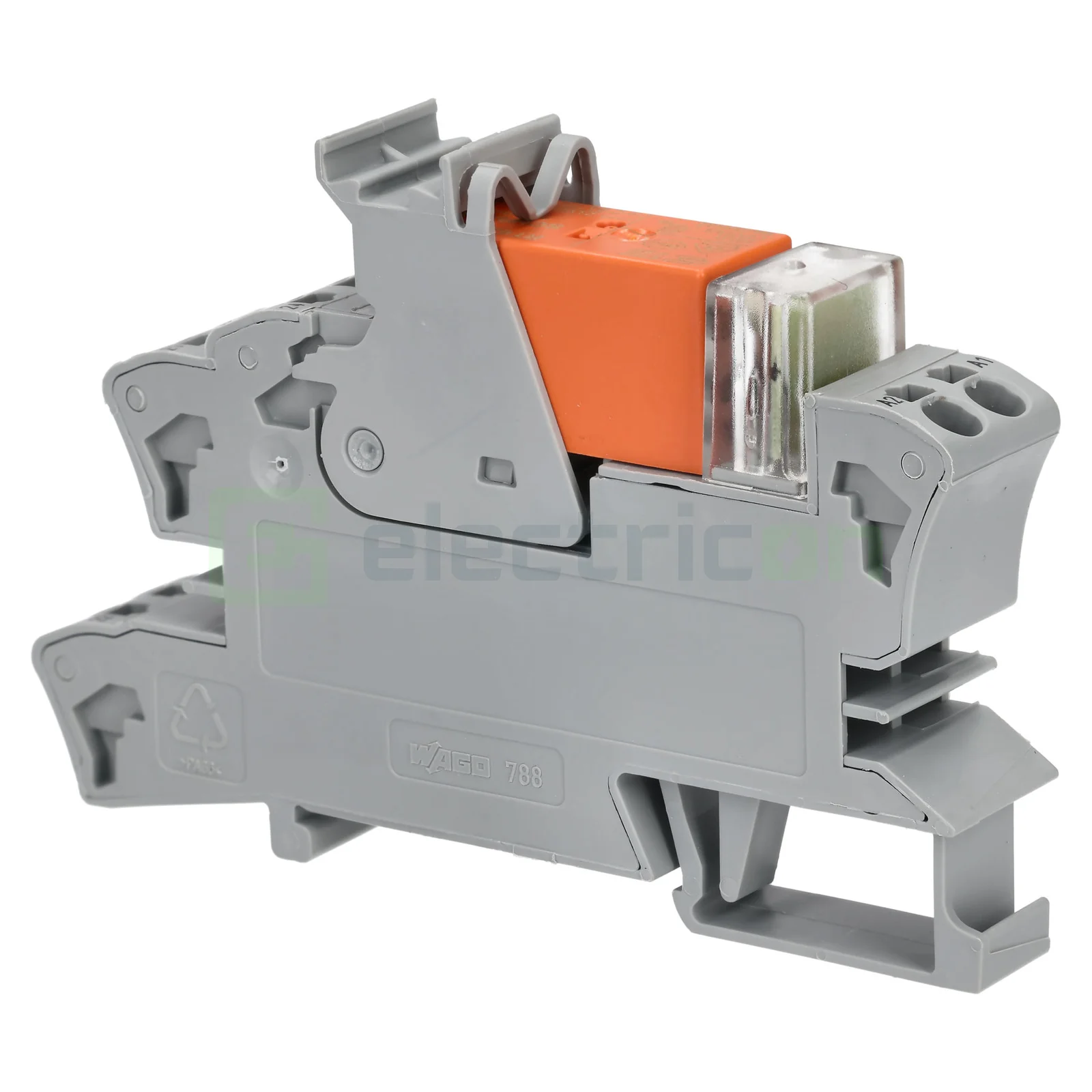 Releu modul Wago 788-312 24V 2 contacte DPDT indicator roșu [2]