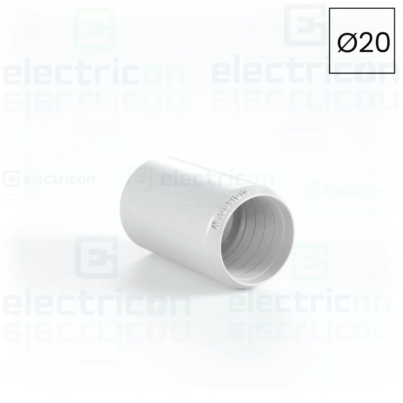 Mufa conductor compatibil cu Copex-uri Kouvidis Gama Medisol AM , alb, IP65 [1]