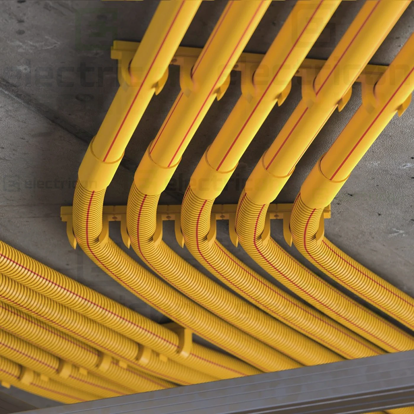 Mufa conductor compatibil cu Copex-uri Kouvidis Gama Supersol Plus ISR, galben, IP65 [2]