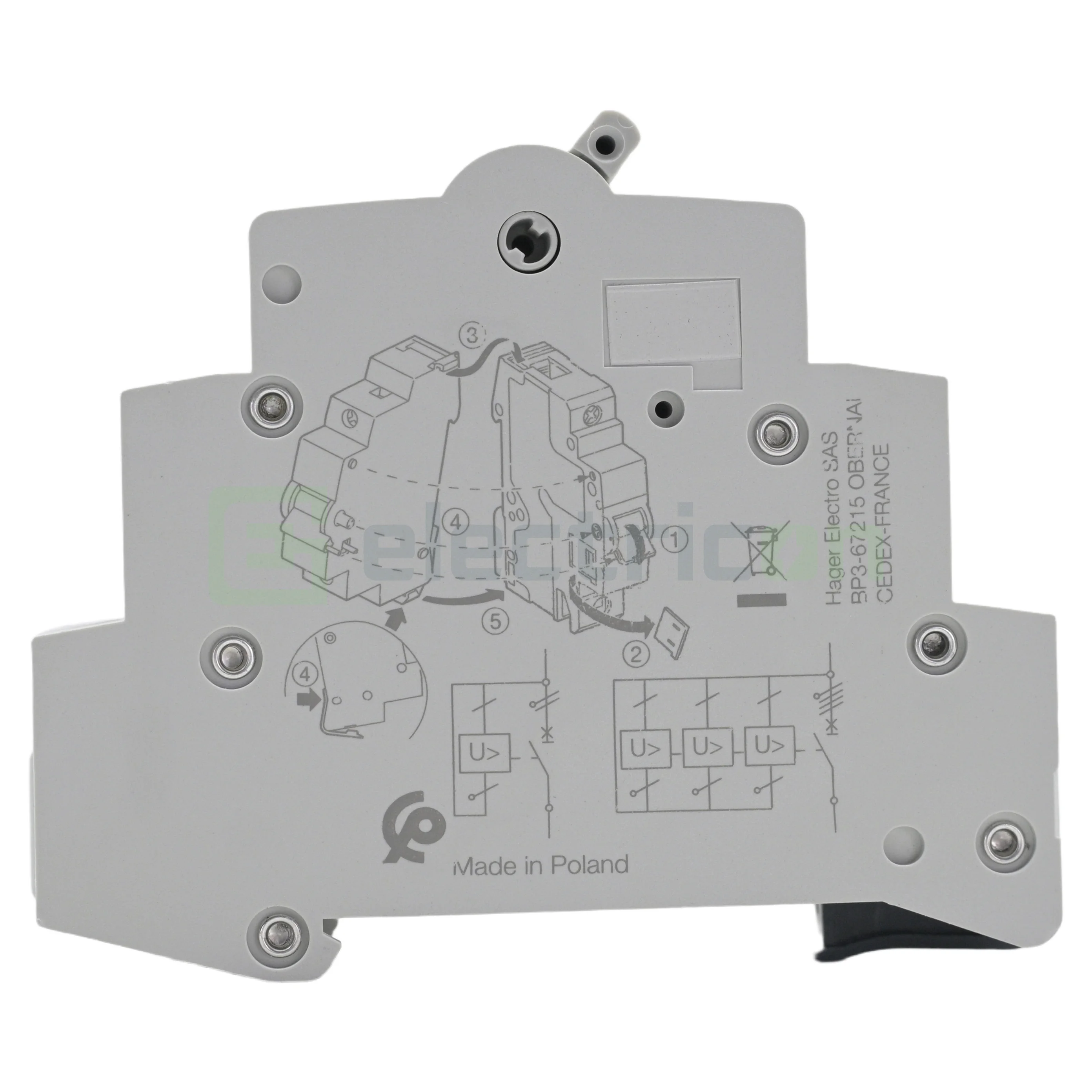Bobina supratensiune Hager MZ212 230V [4]