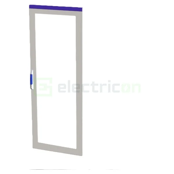 Pachet complet: Dulap industrial Schrack AT208060 (2000x800x600mm) cu ușă transparentă și ușă opacă incluse [2]