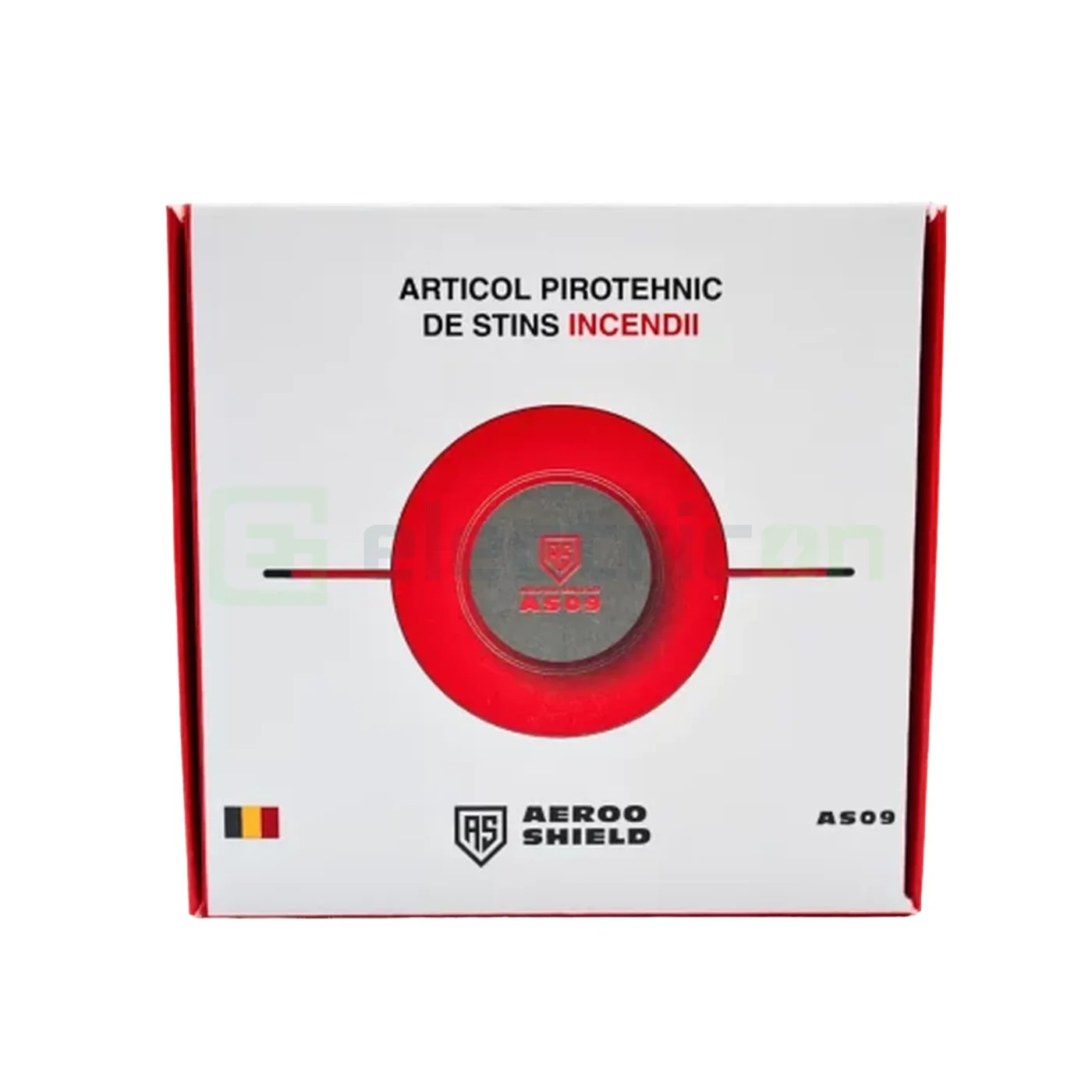 Pastila stingere incendiu cu aerosoli pentru tablou electric, capacitate stingere 0.9 mc, pornire la contact cu flacara, 5 ani, Aeroo Shield 9, AS09 [2]