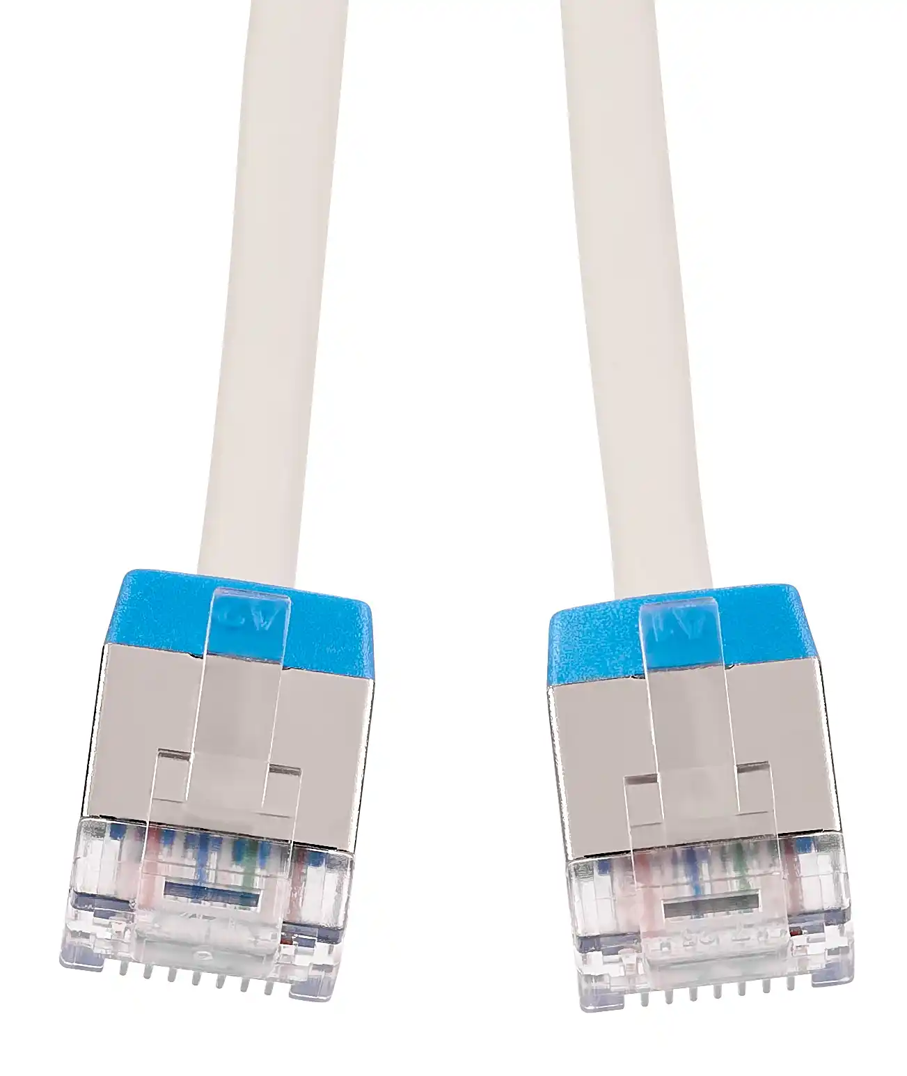 Patchcablu SLIM U/FTP, Cat 6A, 10 GBps, AWG 32, 0.15m, LSOH, Schrack, H6GYG00K1B [2]