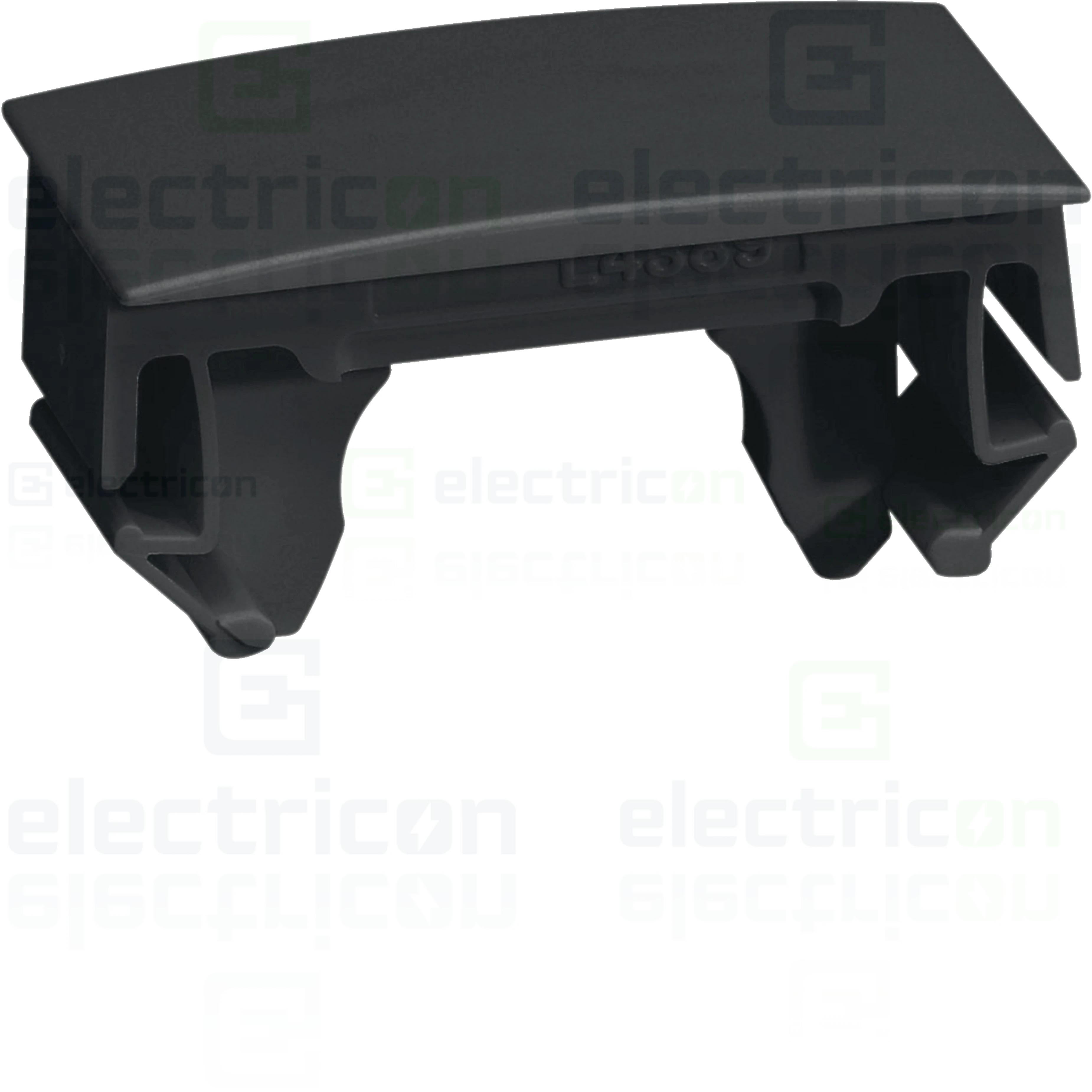 Piesă de îmbinare capac, GBD, 45 mm, PVC, RAL9011, Hager, GBDCLIP9011 [1]