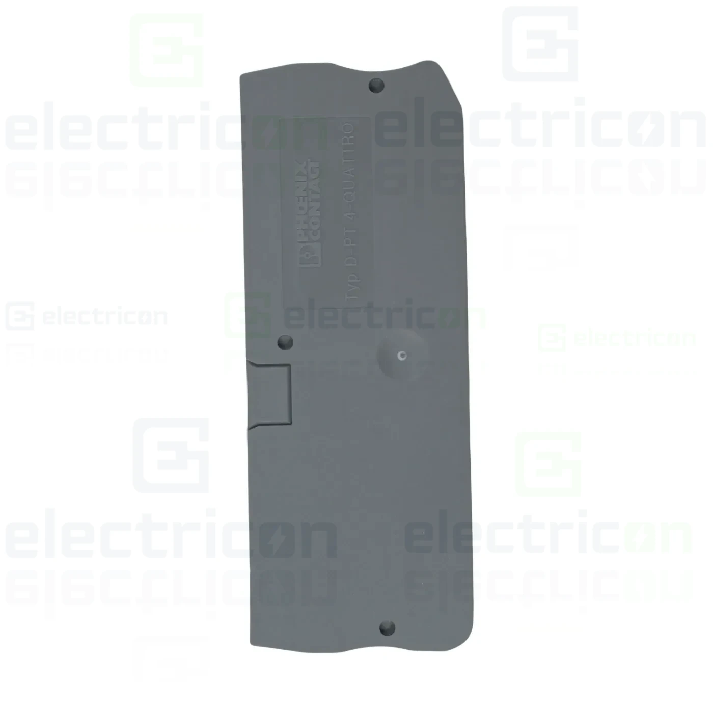 Placa terminala pentru clema PT 4-QUATTRO. 2.2mm grosime, D-PT 4-QUATTRO, Phoenix Contact, 3208979 [1]