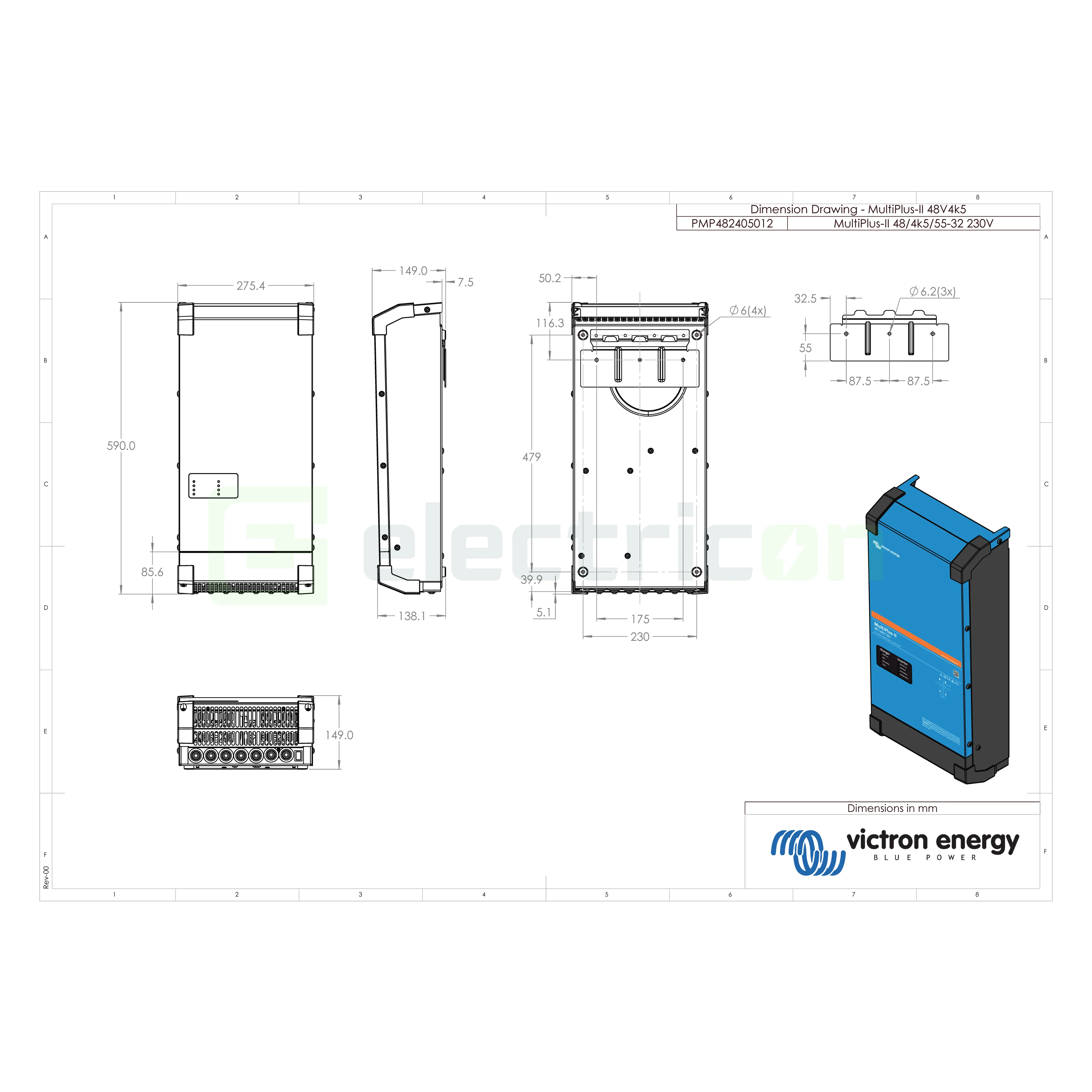 Invertor 48V MultiPlus-II 4.5kVA Victron PMP482405012 [10]
