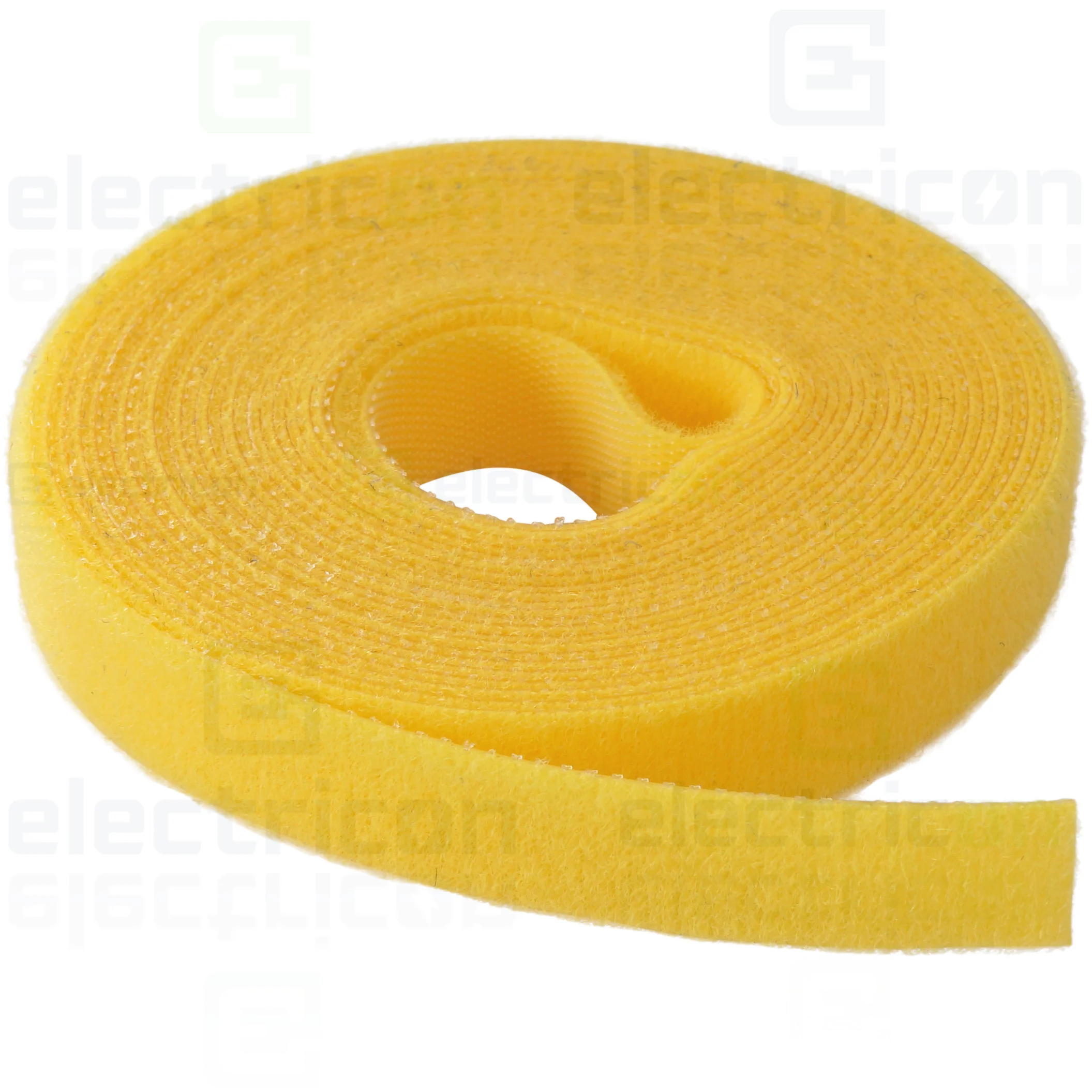Colier velcro galben 16mm 4m Schrack organizare cabluri [1]