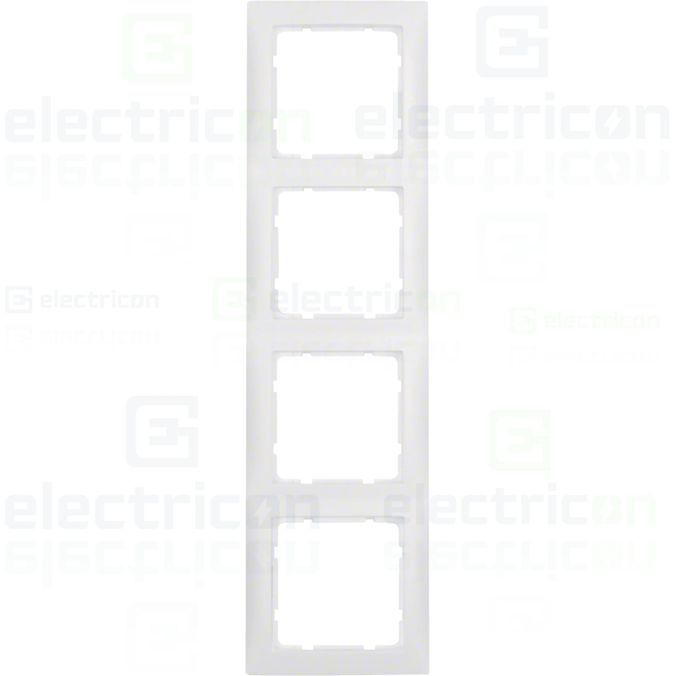 Ramă 4 aparate S1 Berker alb polar mat Berker 10149909 [1]