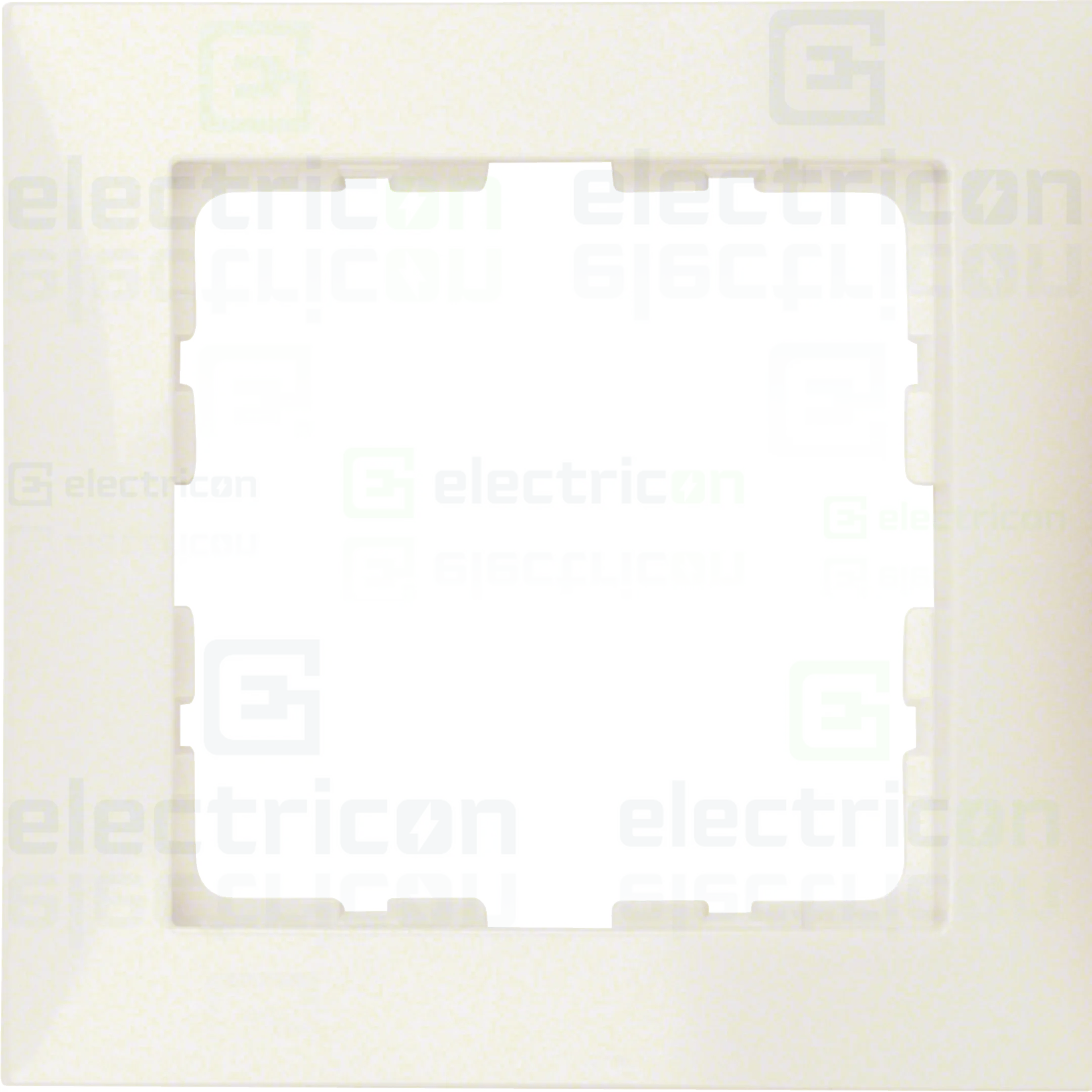 Ramă decorativă simplă bej pentru aparataj modular Berker S.1 [1]