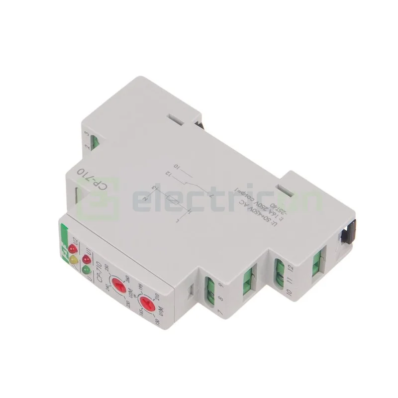 Releu tensiune monofazat blocare timp 16A CP-710 F&F Filipowski [3]