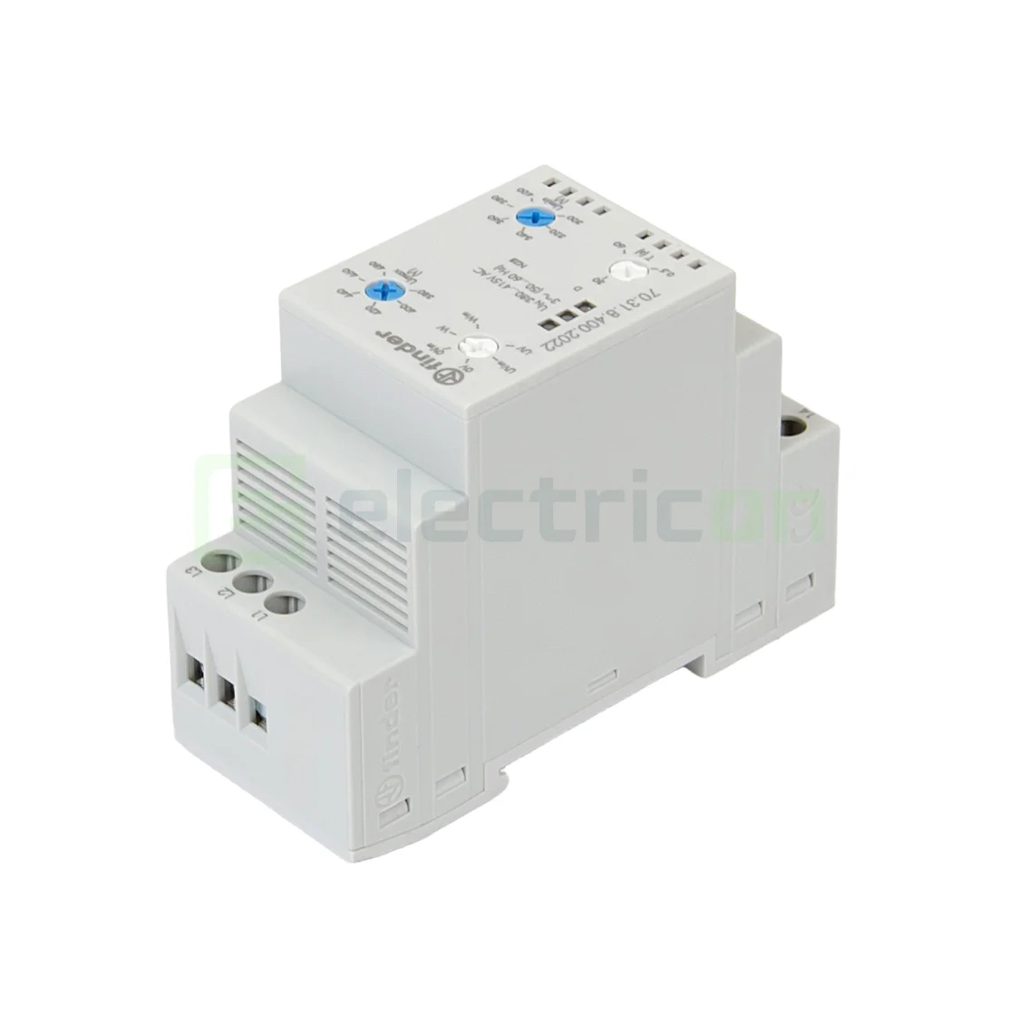 Releu monitorizare pentru tensiune trifazată,reglabil, 1C,6A, 415V, Finder,70.31.8.400.2022 [4]