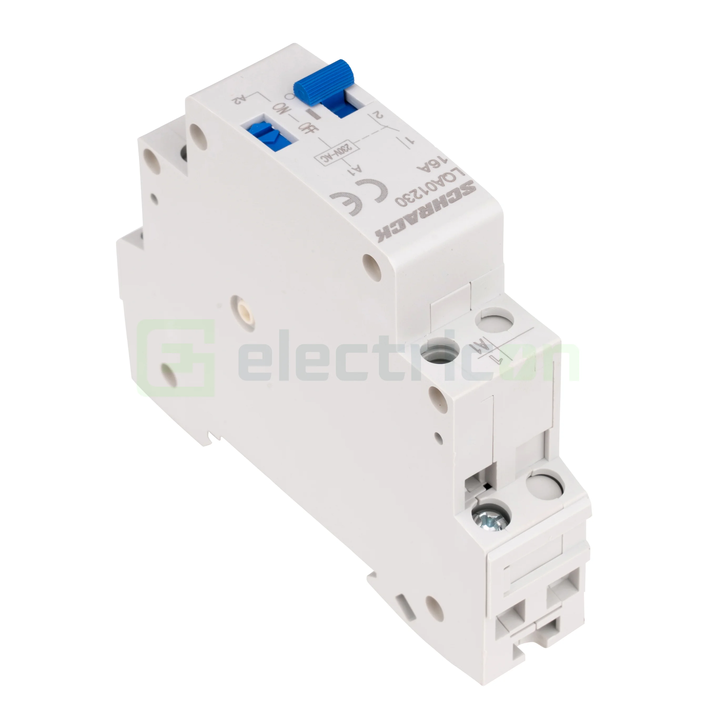 Releu pas cu pas (teleruptor), 230VAC, 16A, 1NO, Schrack, LQA01230 [7]