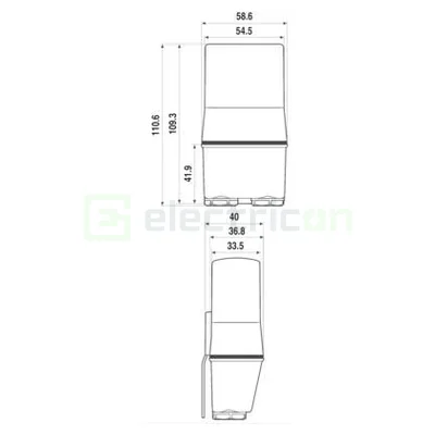 Senzor Crepuscular PT 16A 2000W IP54  Finder 10.41.8.230.0000 [7]
