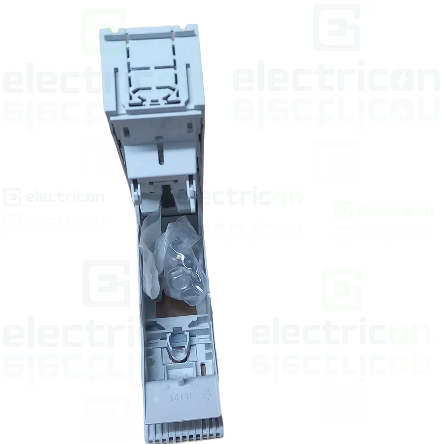 Separator fuzibil (soclu), pentru NH00, maxim 160A, 1P,KVL-00 1p M8-M8,  ETI, 001690890 [4]