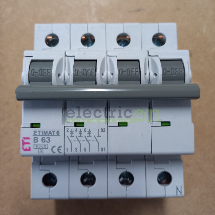 Intrerupator MCB B63A ETI - 002116522 [3]