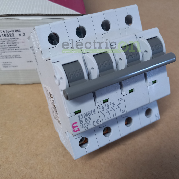 Intrerupator MCB B63A ETI - 002116522 [6]