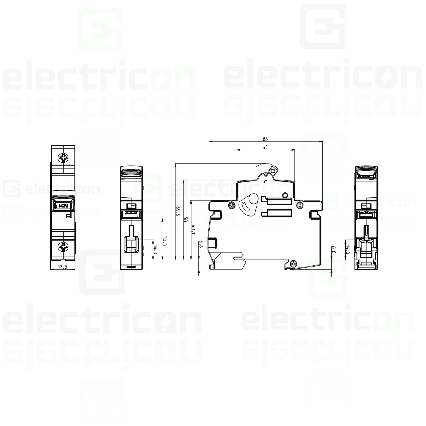 Intrerupator MCB C25A ETI - 001901432 [2]