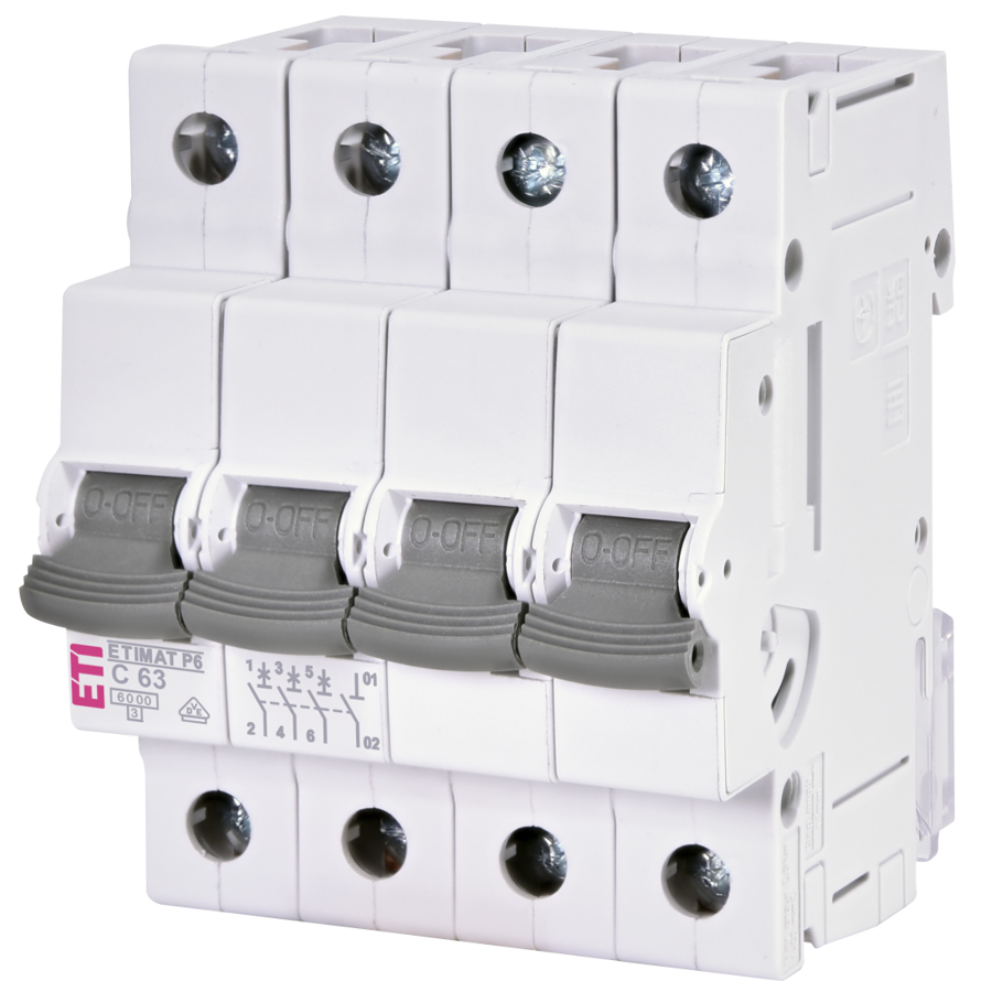 Intrerupator MCB C63A ETI - 001900436 [1]