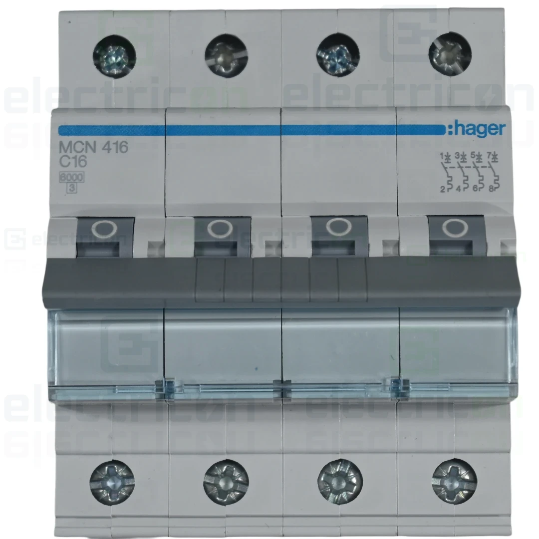 Siguranta MCB CN/AA Hager - MCN416 [1]
