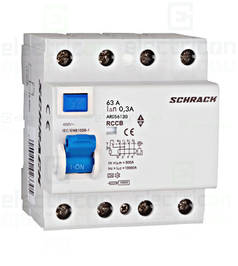 Intreruptor RCCB 63A/300mA Schrack - AR056130 [1]