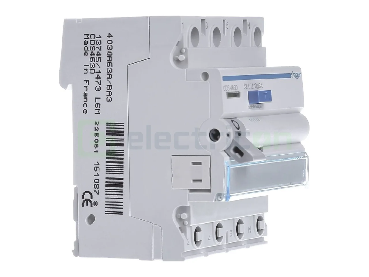 Intreruptor RCCB 63A/30mA Hager - CDS463D [2]