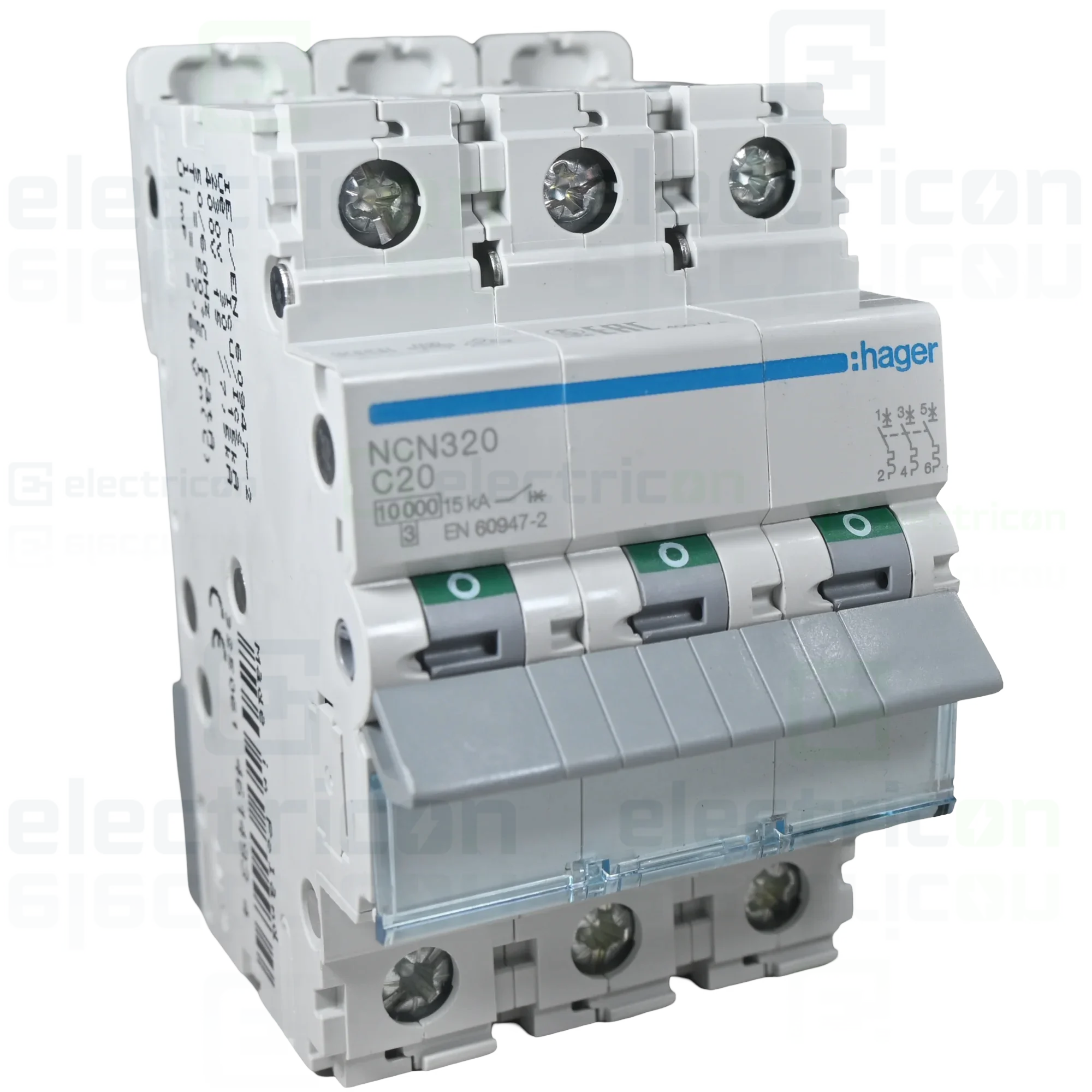 Disjunctor MCB C20A Hager - NCN320 [5]