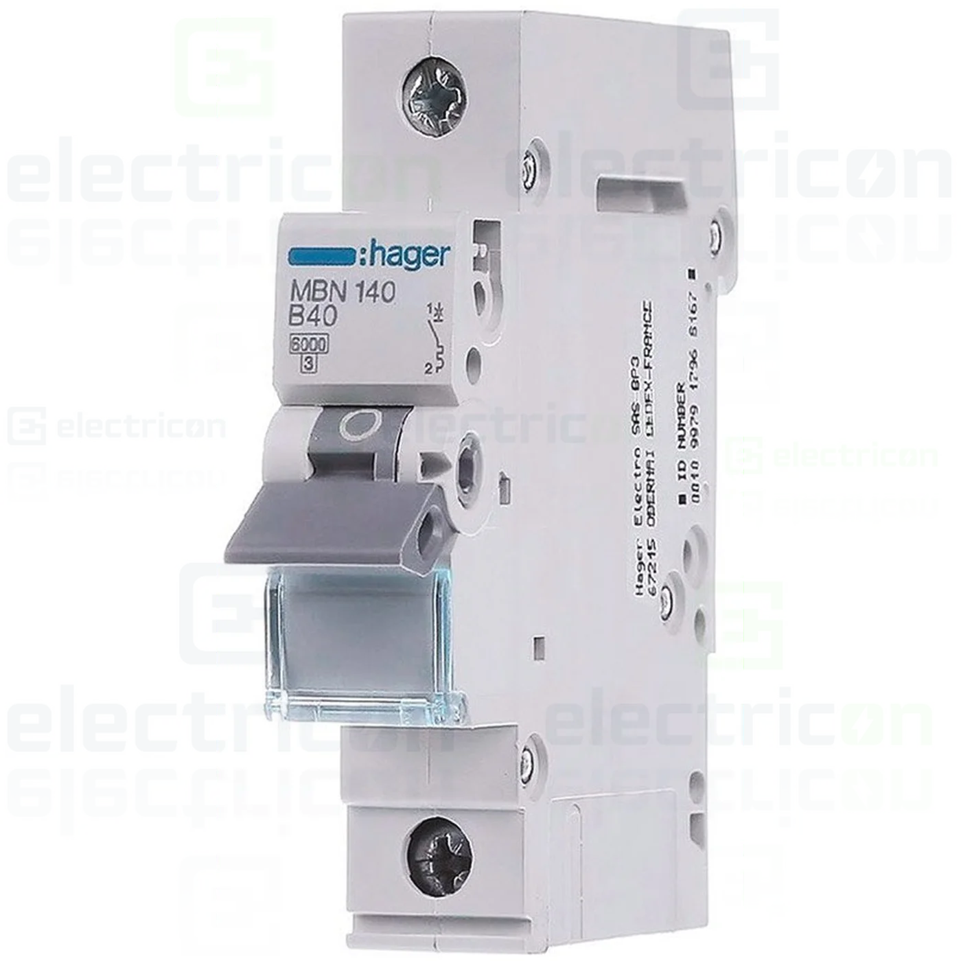 Disjunctor MCB Hager MBN140 1P curba B 40A [1]