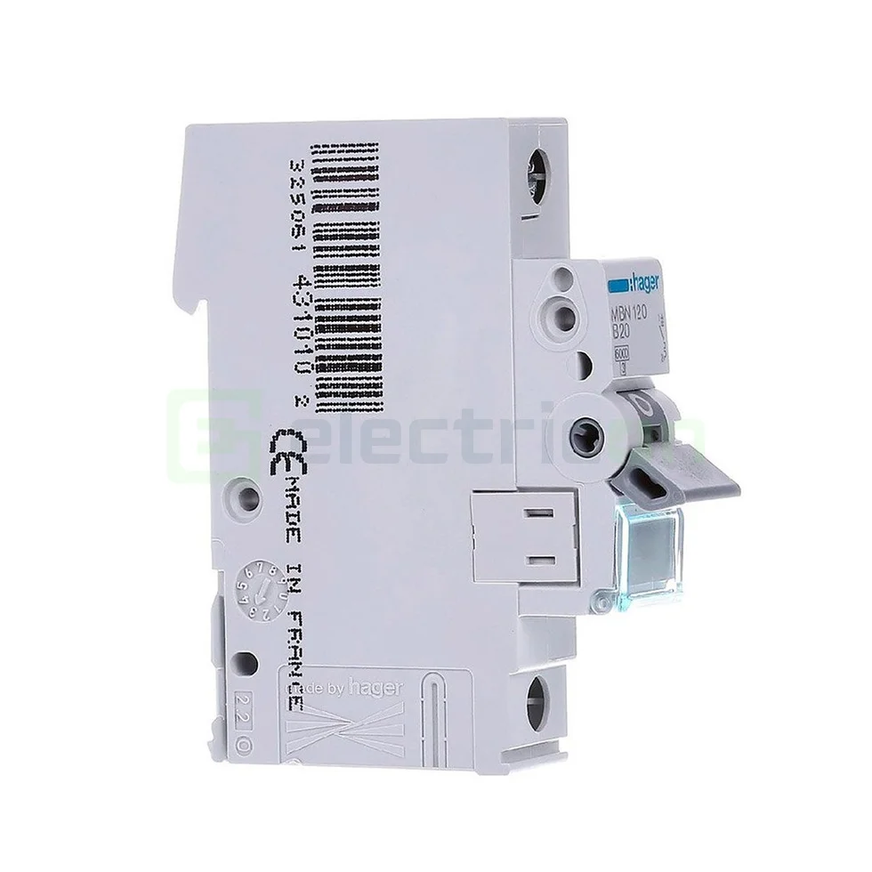 Disjunctor MCB Hager MBN150 1P curba B 50A [4]