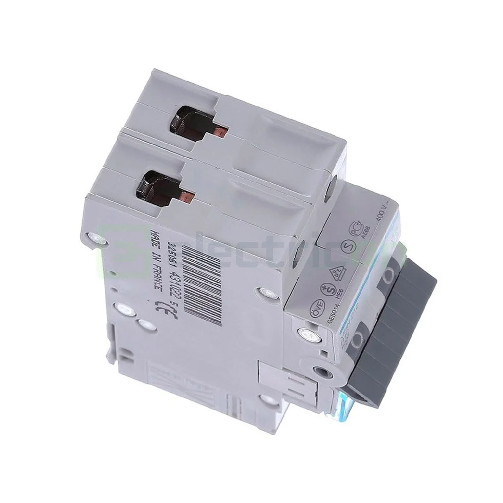 Disjunctor MCB Hager MBN250, 2P, curba B, 50A, 6kA [6]