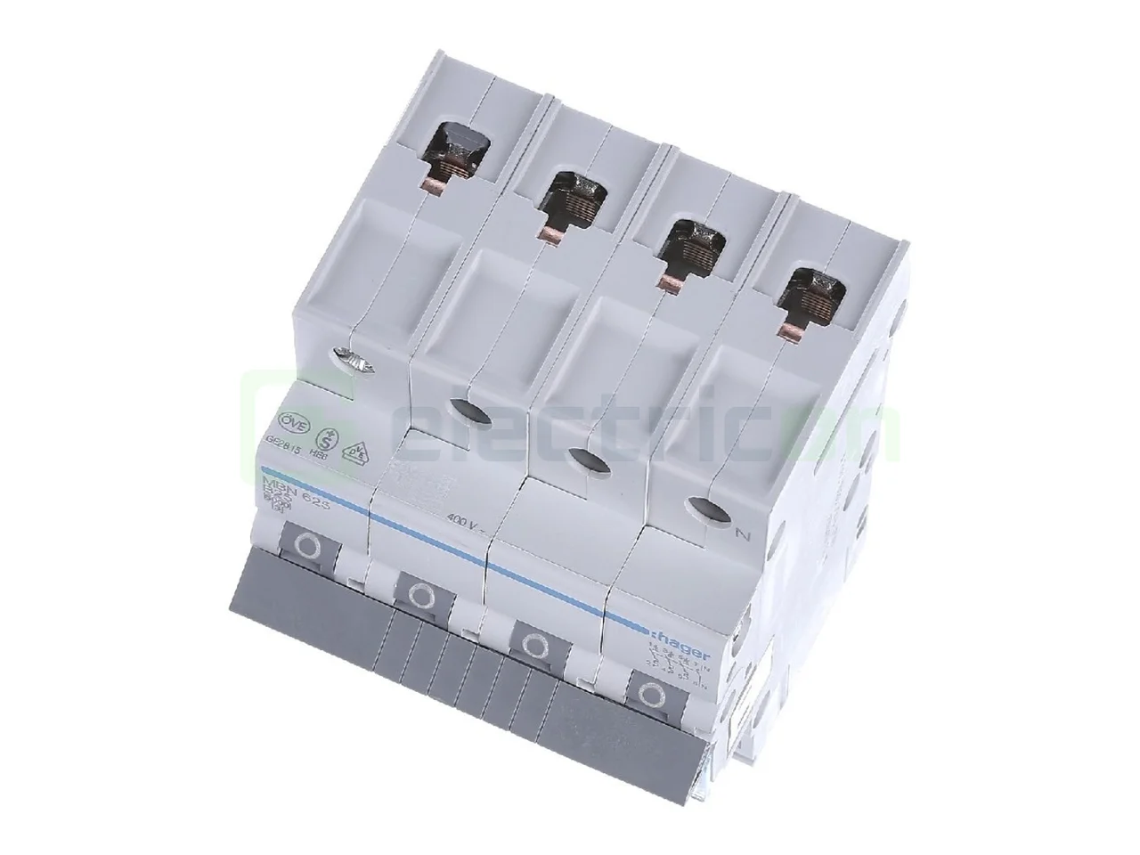 Disjunctor MCB Hager MBN663, 3P+N, curba B, 63A, 6kA [3]