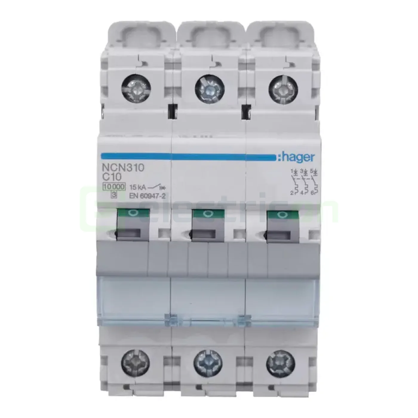 Intrerupator MCB C10A Hager - NCN310 [2]