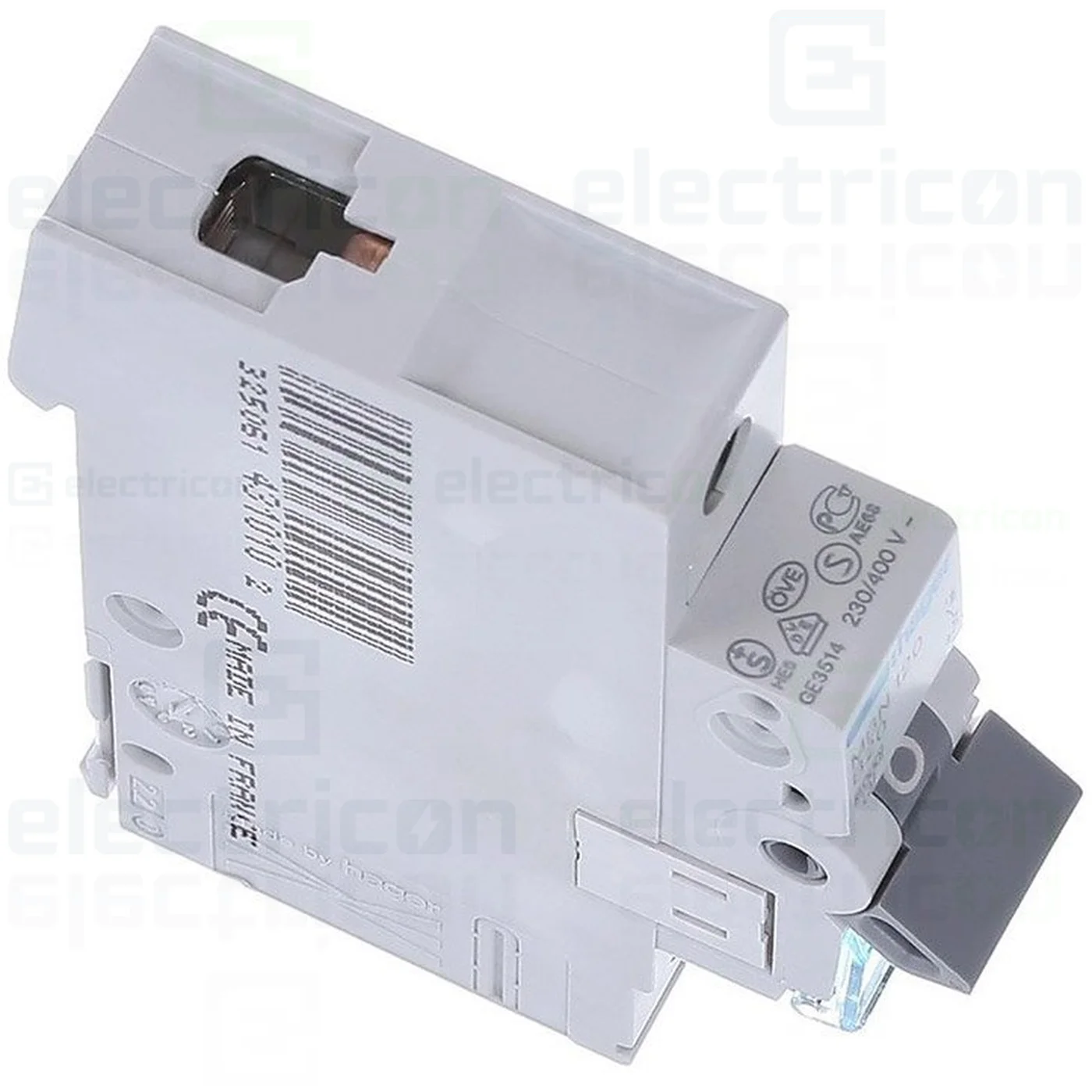 Disjunctor MCB curba C 20A 1P Hager MCN120 [8]