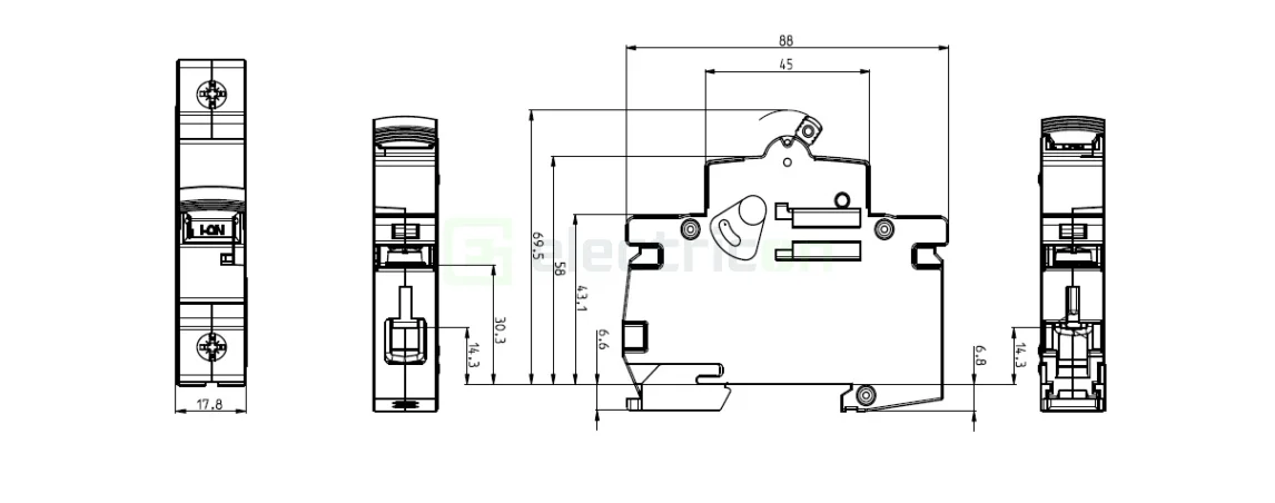 Disjunctor MCB C6A ETI - 001901027 [2]