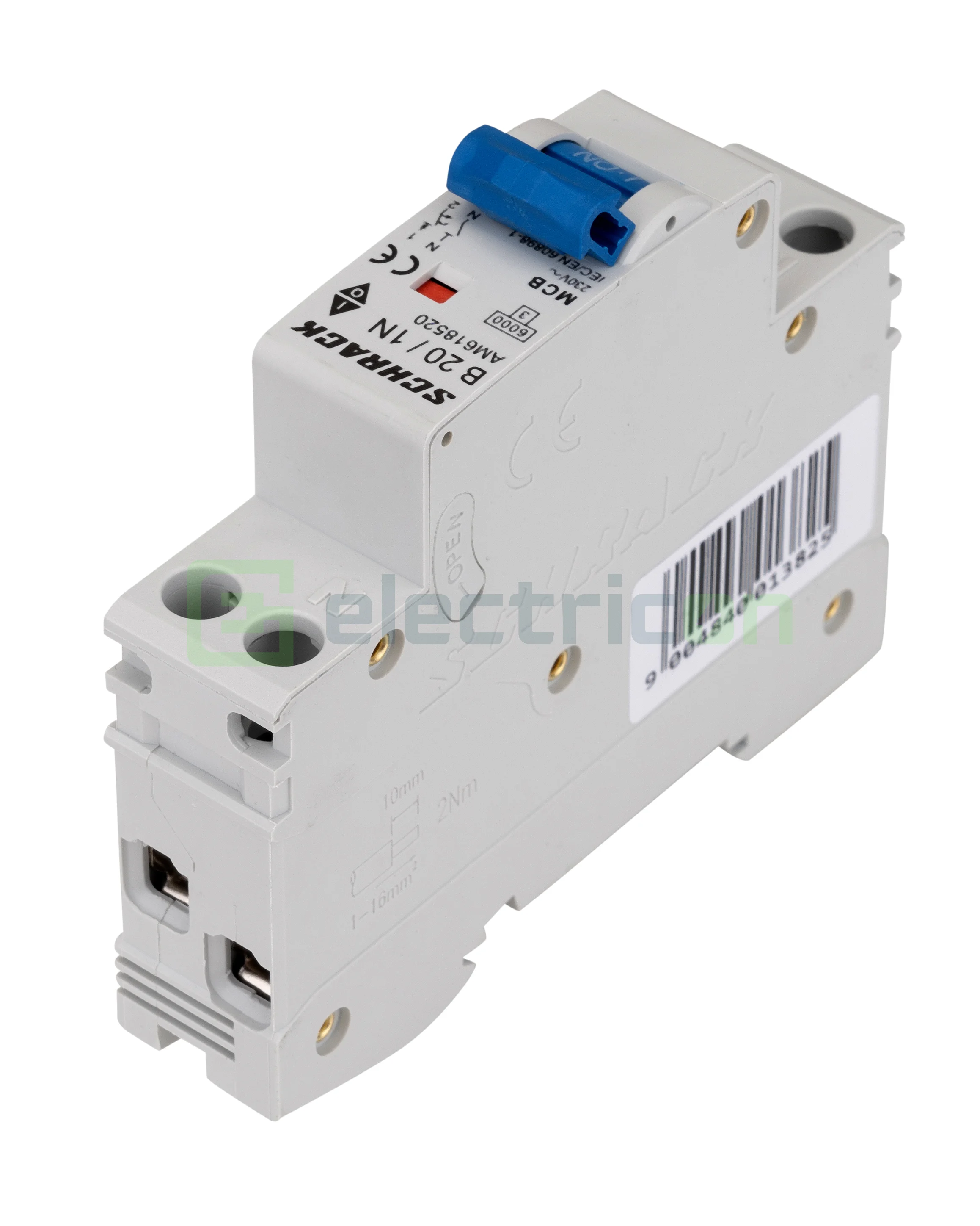 Siguranta Automata MCB Schrack Curba B 20 A 1P+N Cod AM618520 [5]