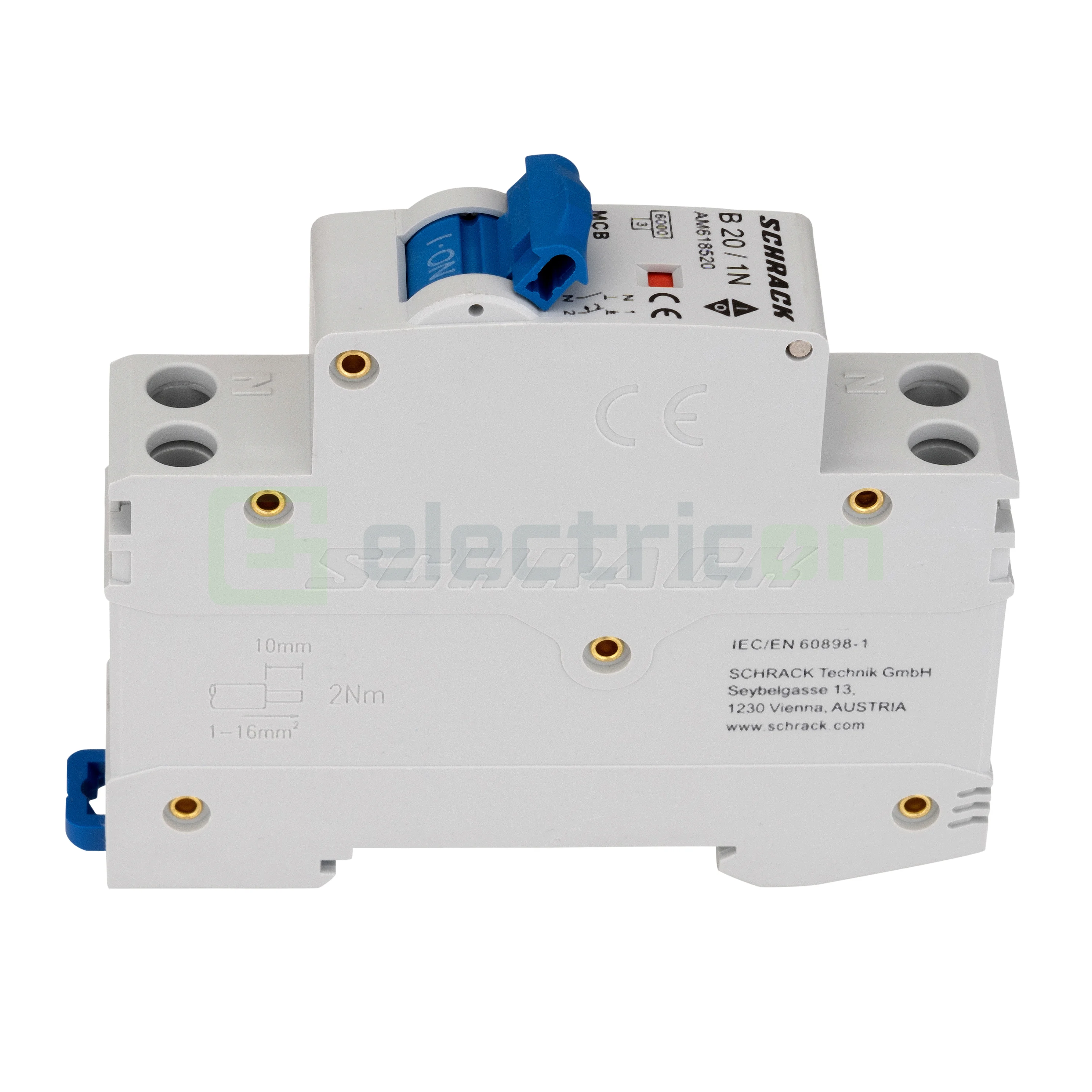 Siguranta Automata MCB Schrack Curba B 20 A 1P+N Cod AM618520 [8]