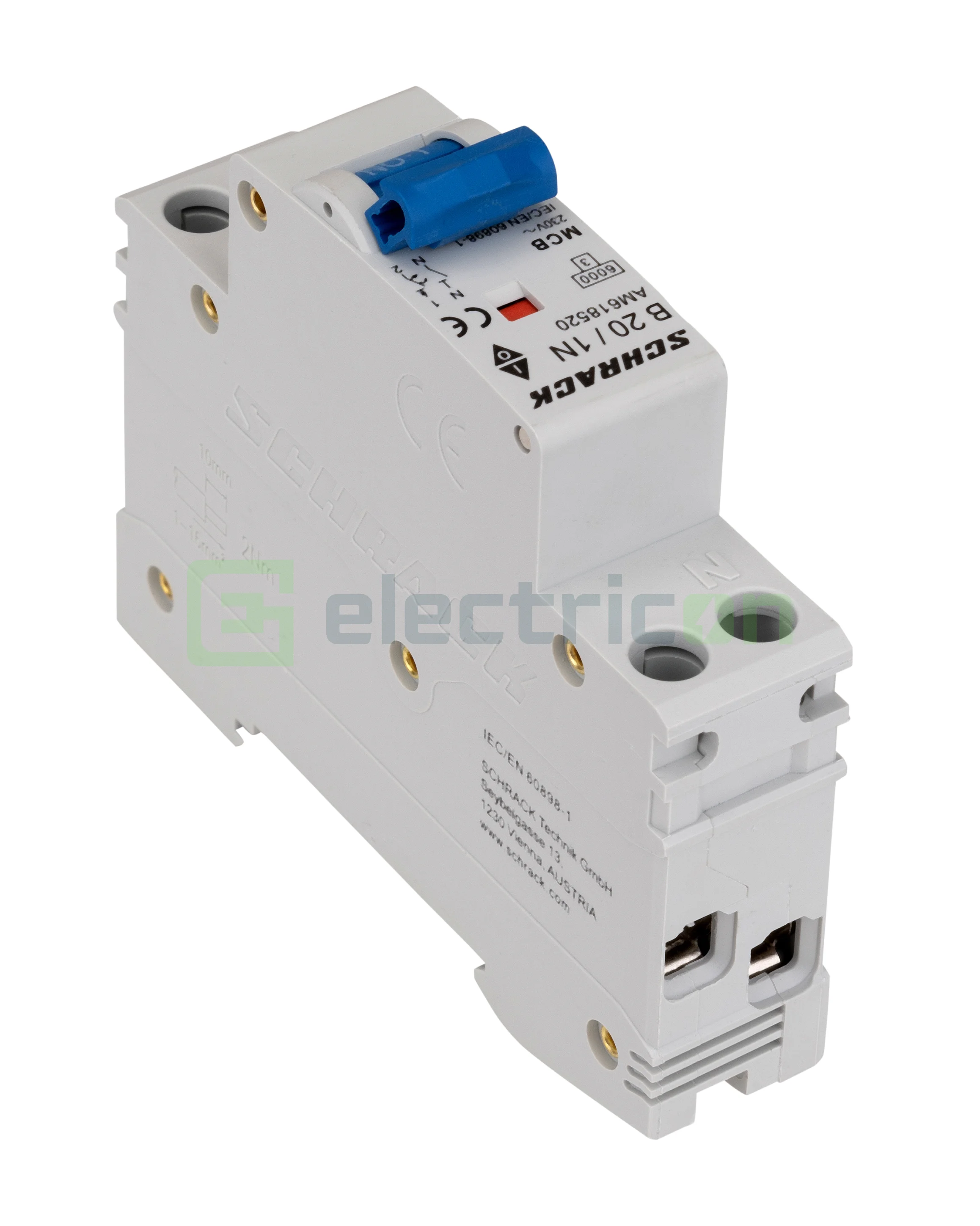 Siguranta Automata MCB Schrack Curba B 20 A 1P+N Cod AM618520 [7]