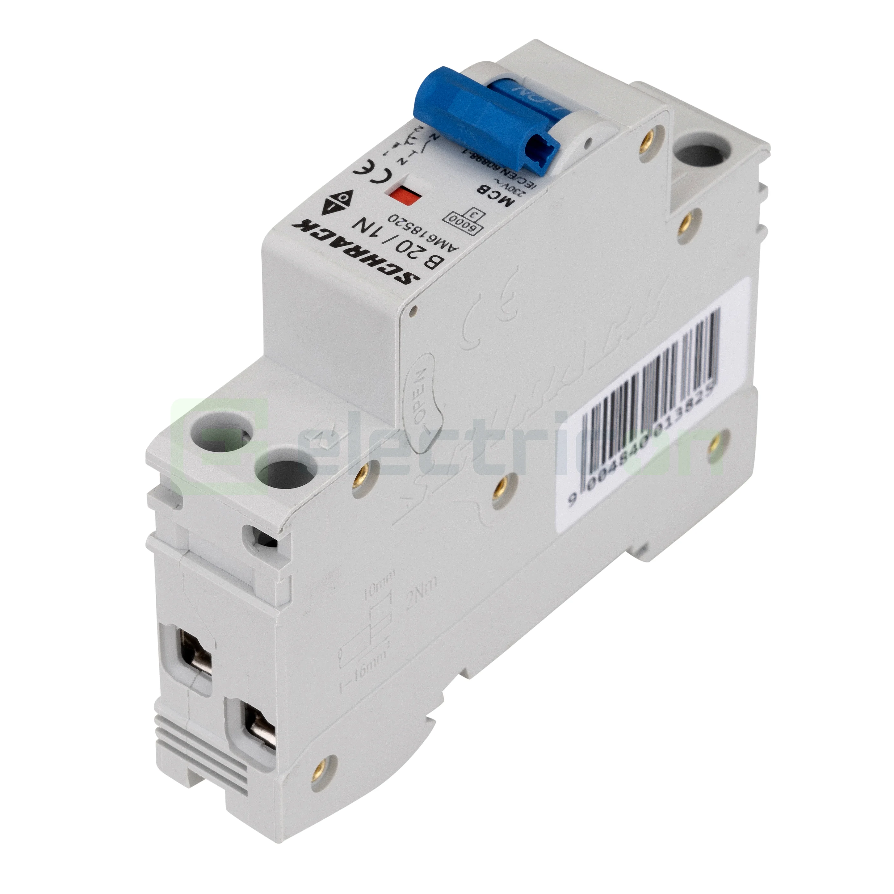 Siguranta Automata MCB Schrack Curba B 20 A 1P+N Cod AM618520 [5]