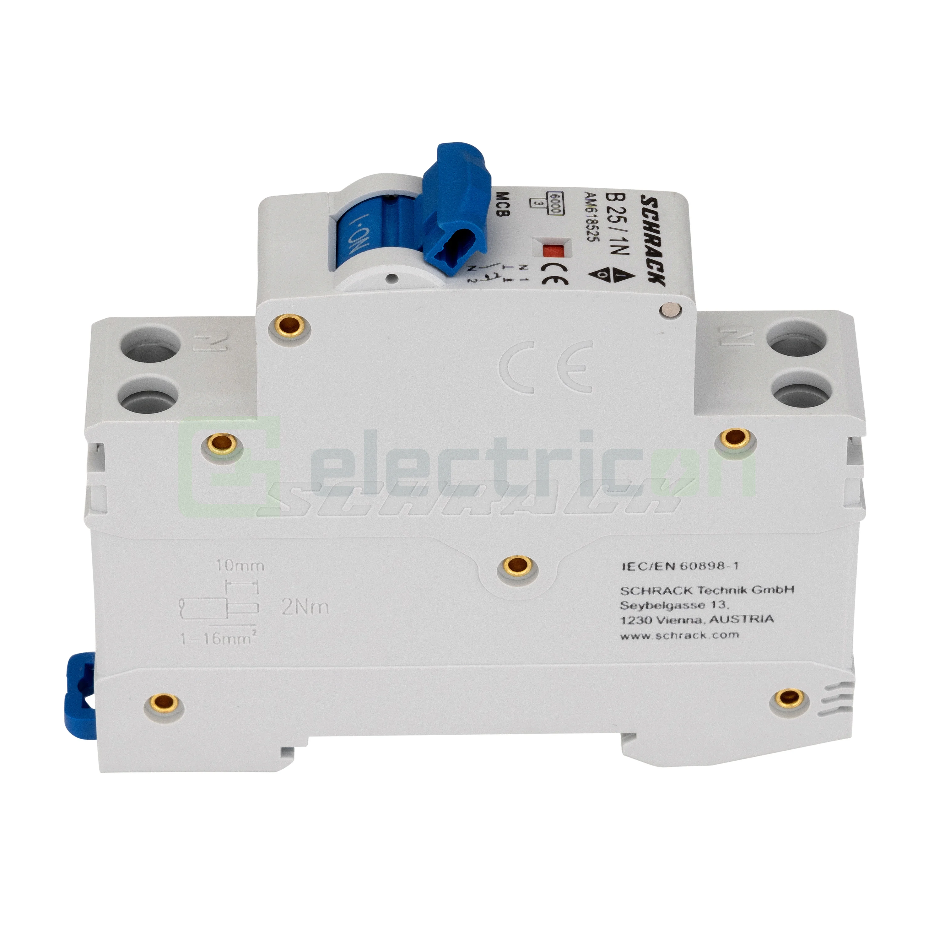 Siguranta Automata MCB Schrack Curba B 25 A 1P+N Cod AM618525 [8]