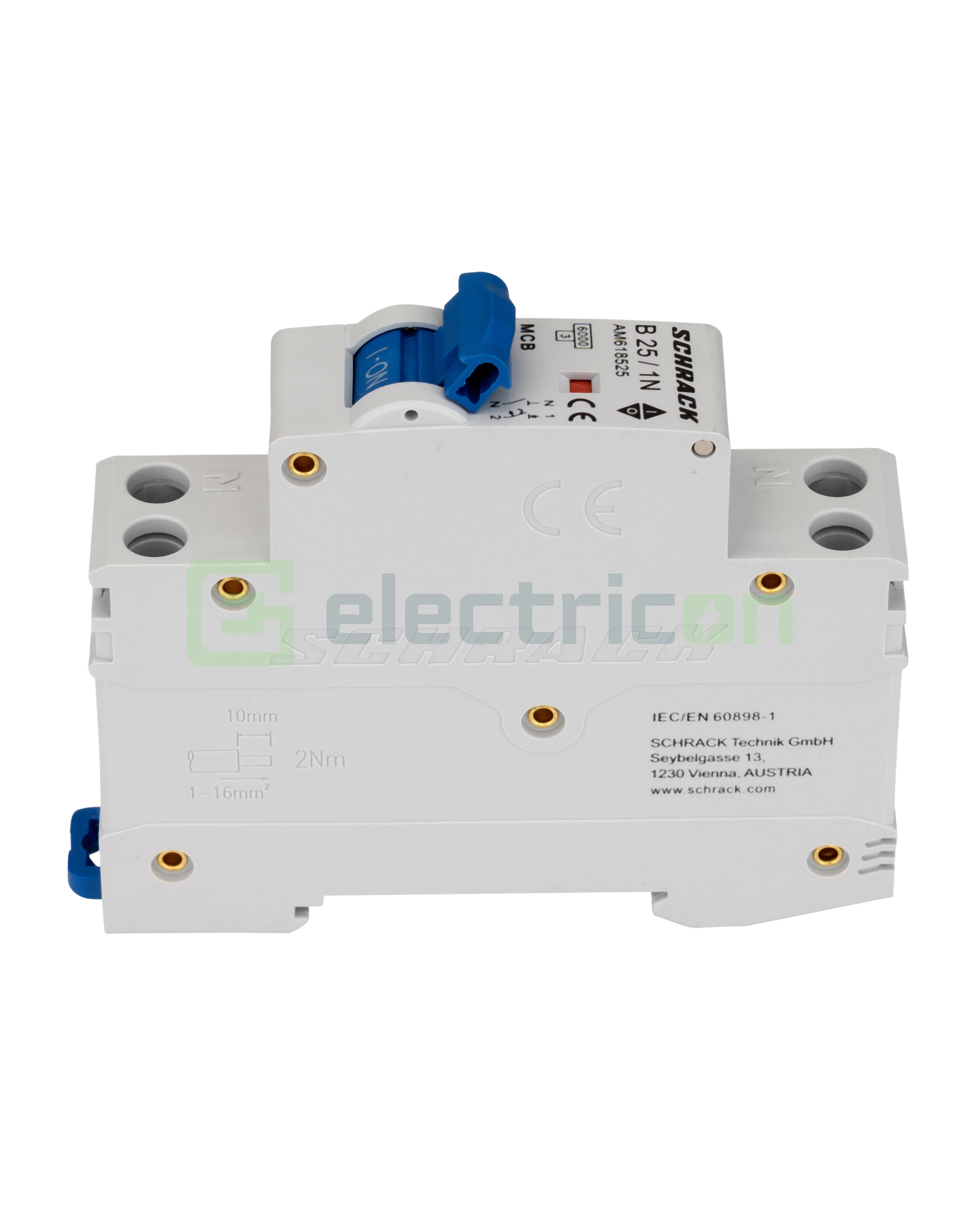 Siguranta Automata MCB Schrack Curba B 25 A 1P+N Cod AM618525 [8]