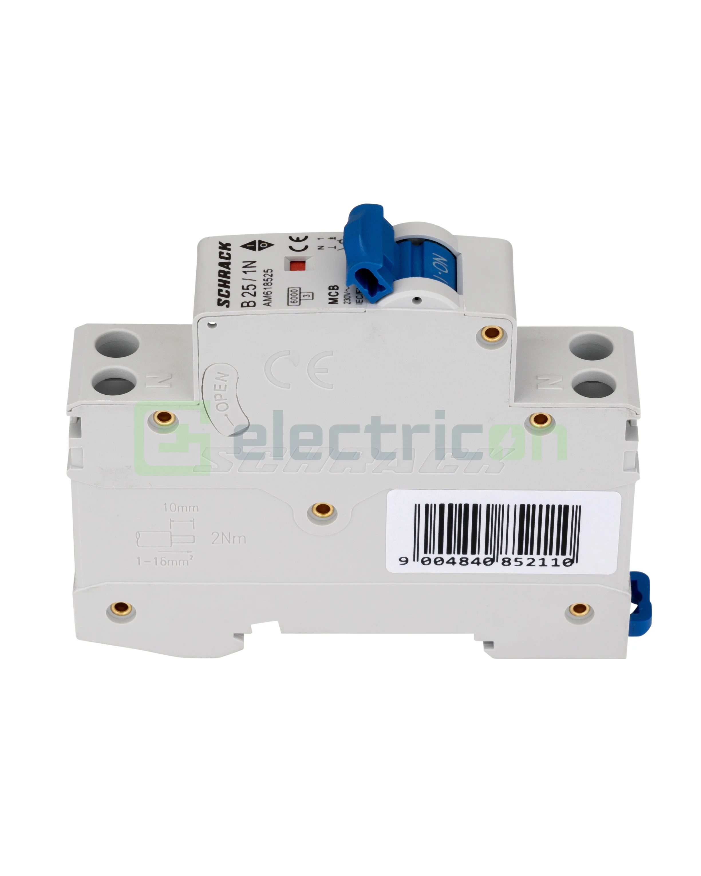 Siguranta Automata MCB Schrack Curba B 25 A 1P+N Cod AM618525 [4]