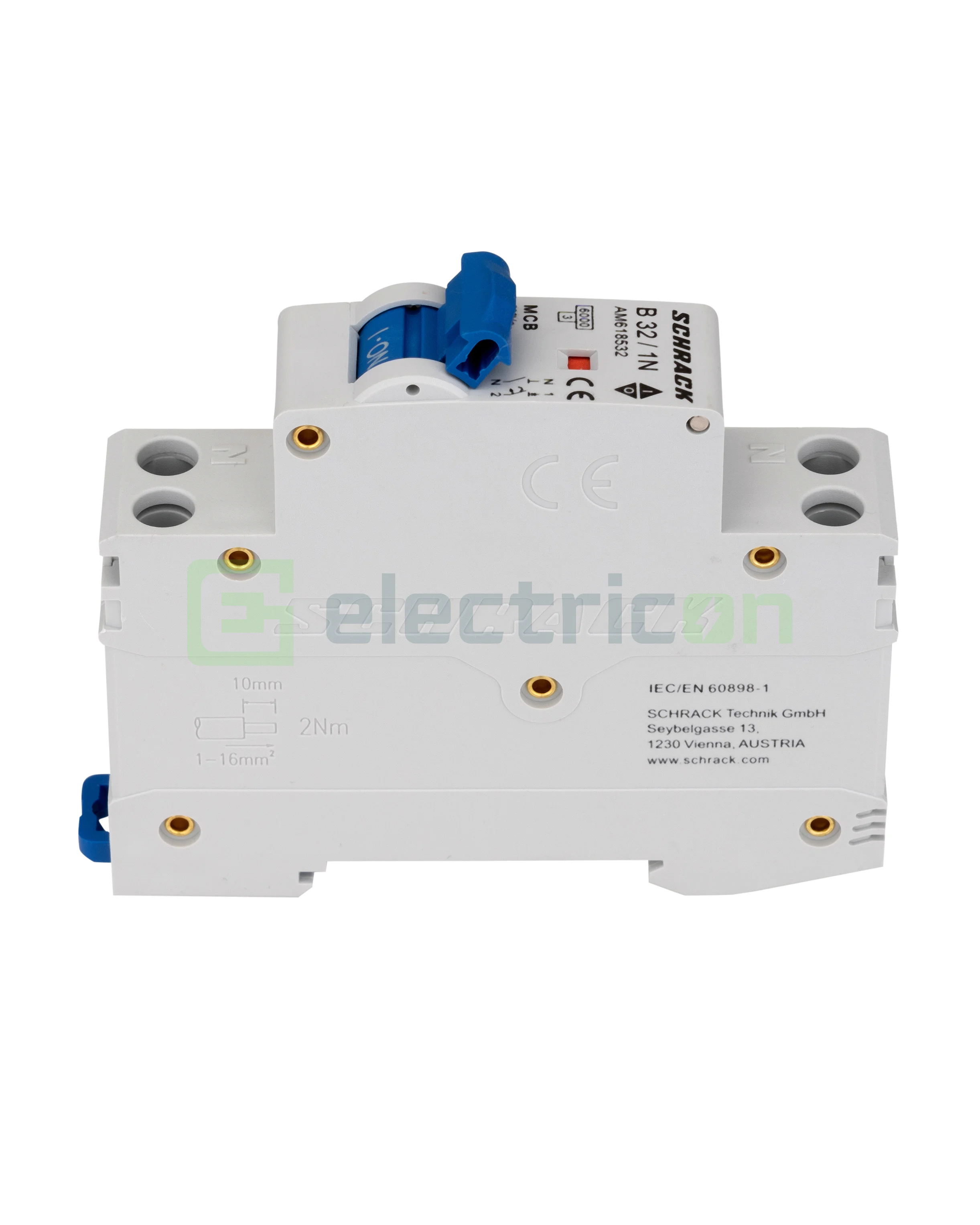 Siguranta Automata MCB Schrack Curba B 32 A 1P+N Cod AM618532 [4]