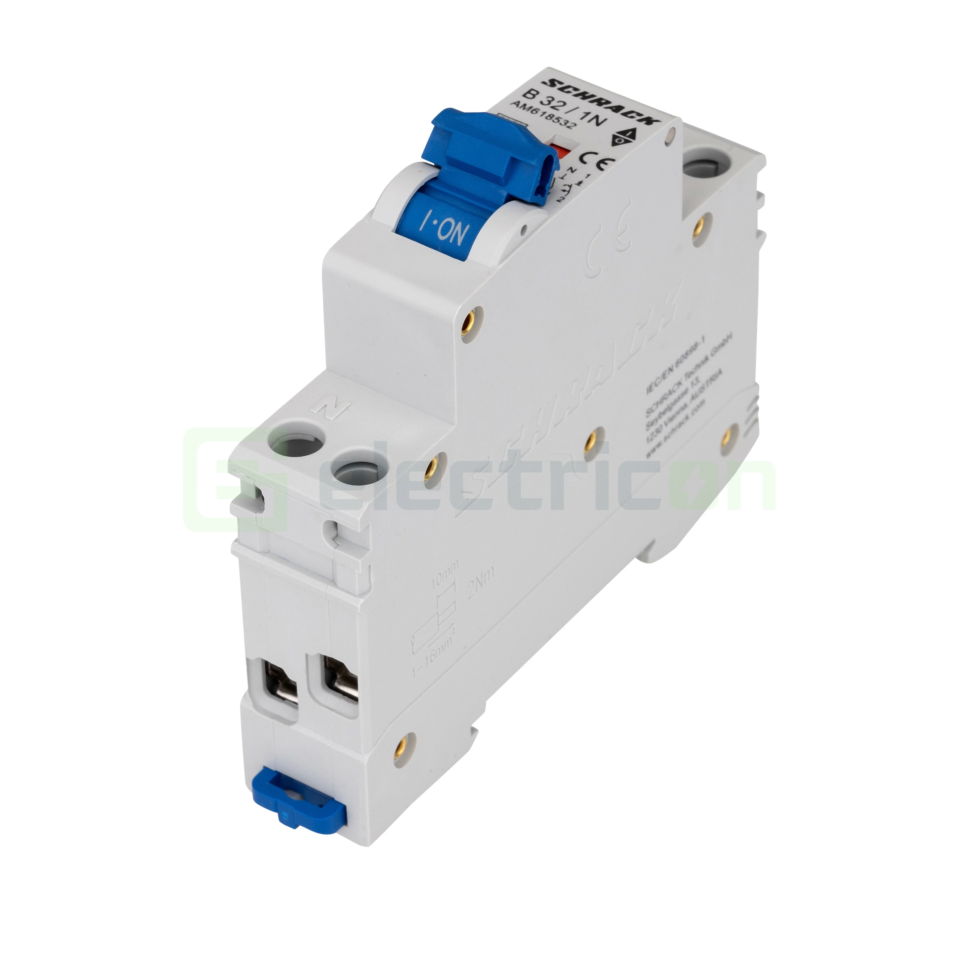 Siguranta Automata MCB Schrack Curba B 32 A 1P+N Cod AM618532 [3]