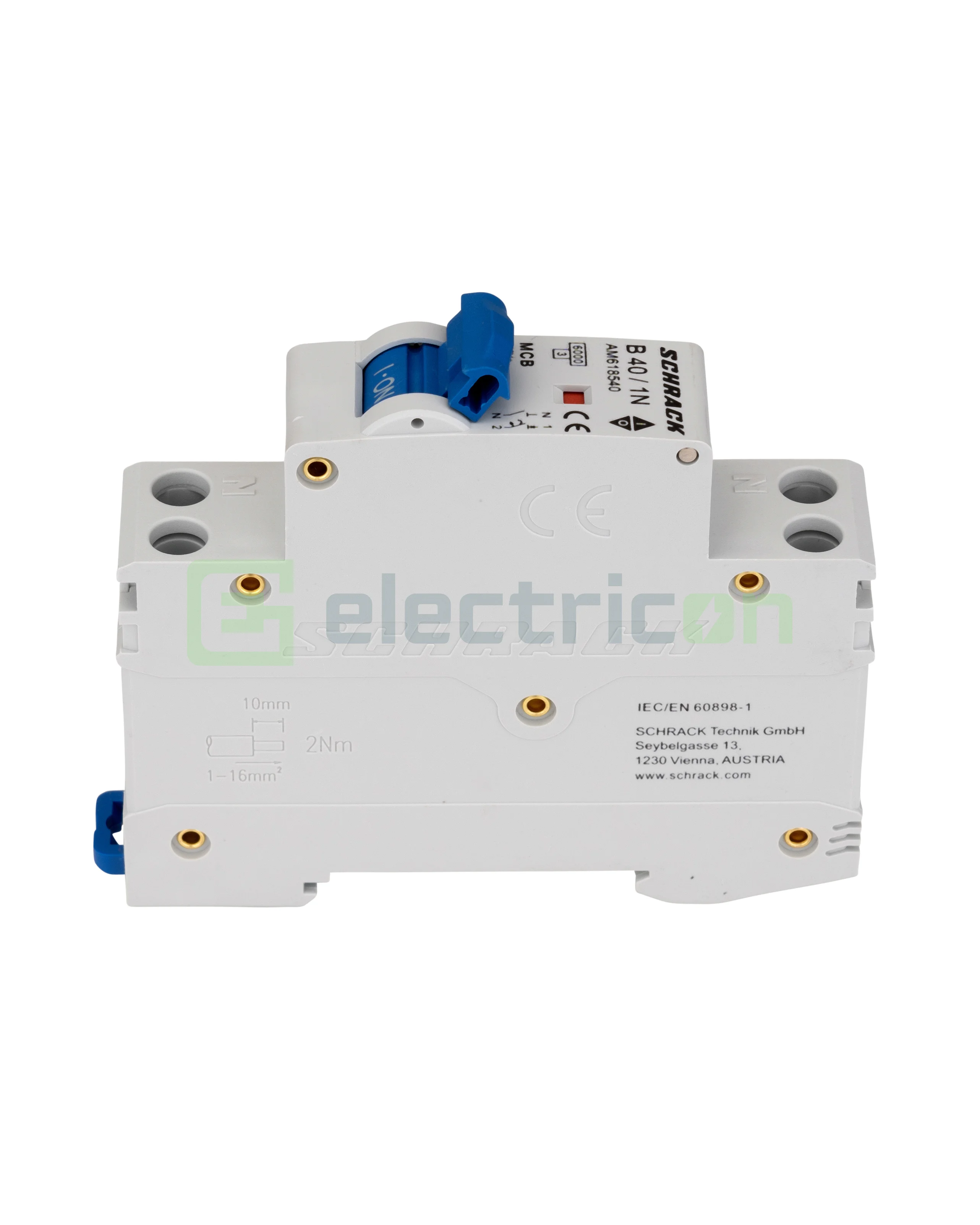 Siguranta Automata MCB Schrack Curba B 40 A 1P+N Cod AM618540 [3]