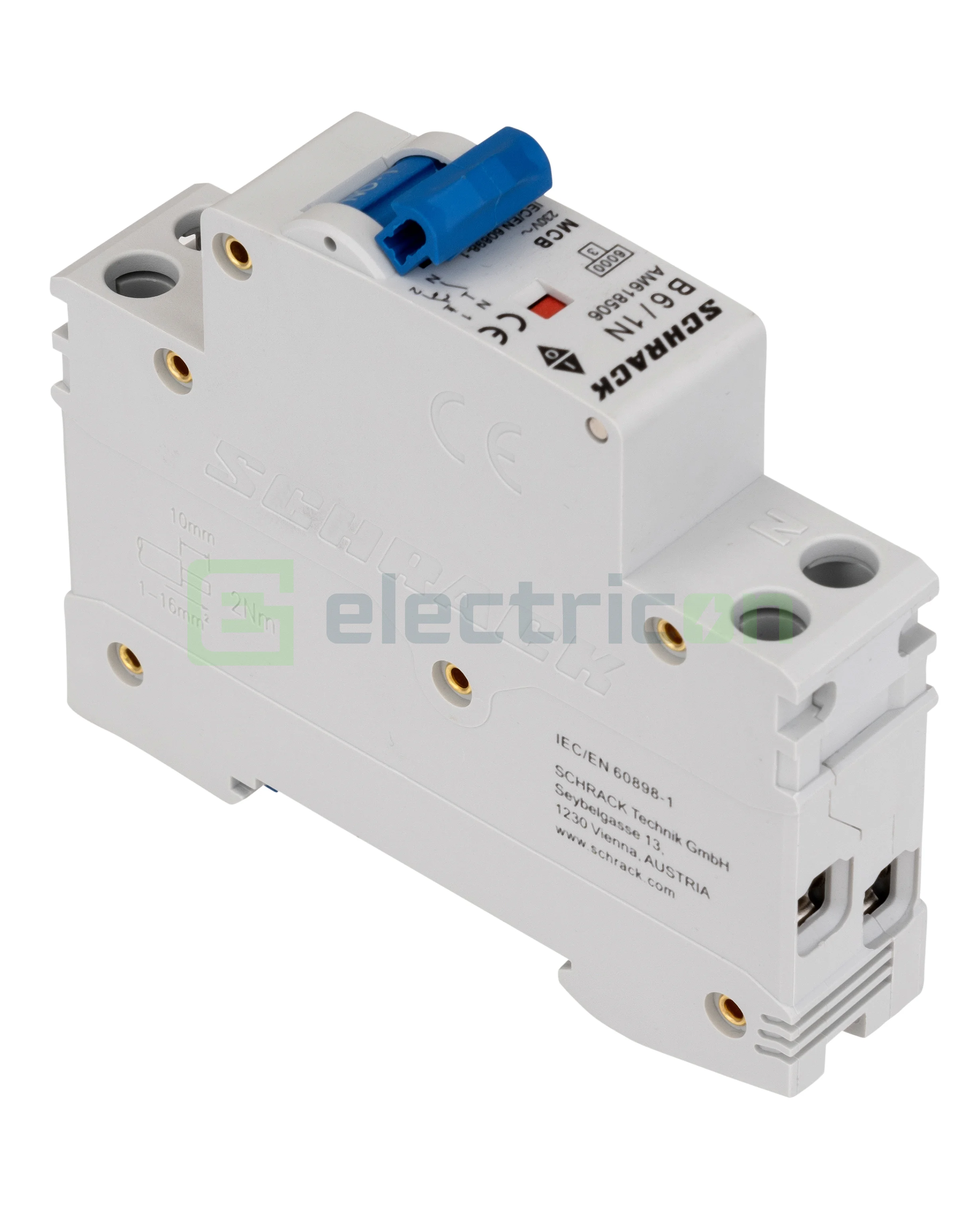 Siguranta Automata MCB Schrack Curba B 6 A 1P+N Cod AM618506 [5]