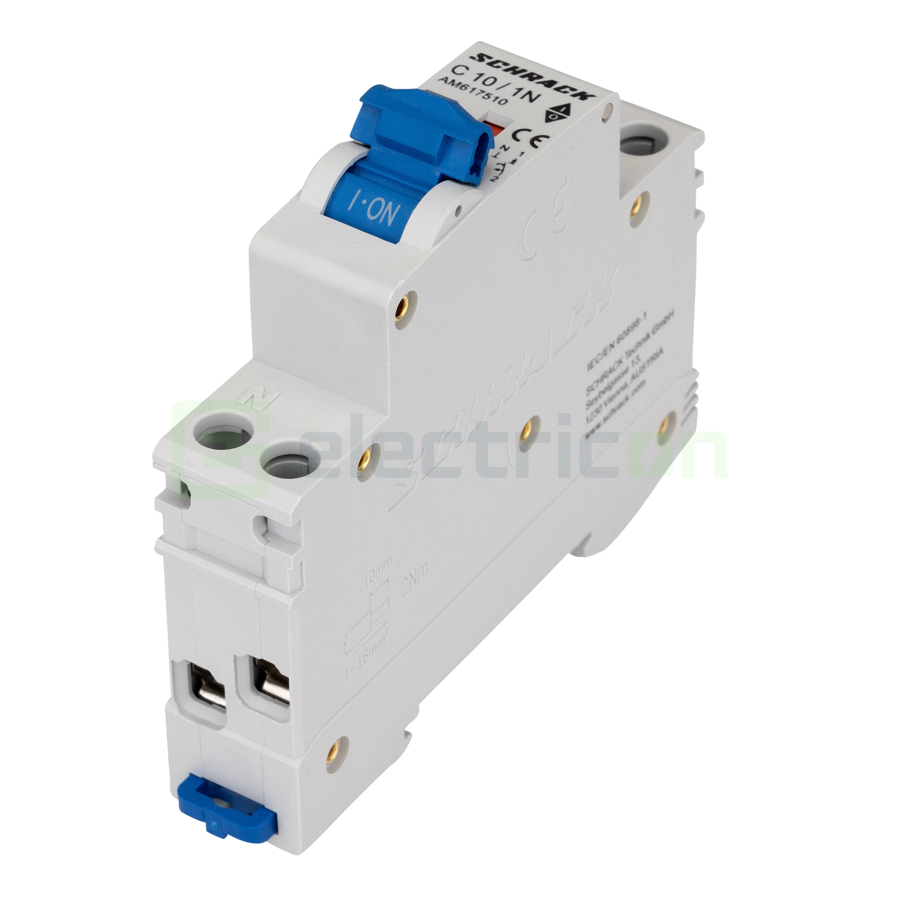 Siguranta Automata MCB Schrack Curba C 10 A 1P+N Cod AM617510 [9]