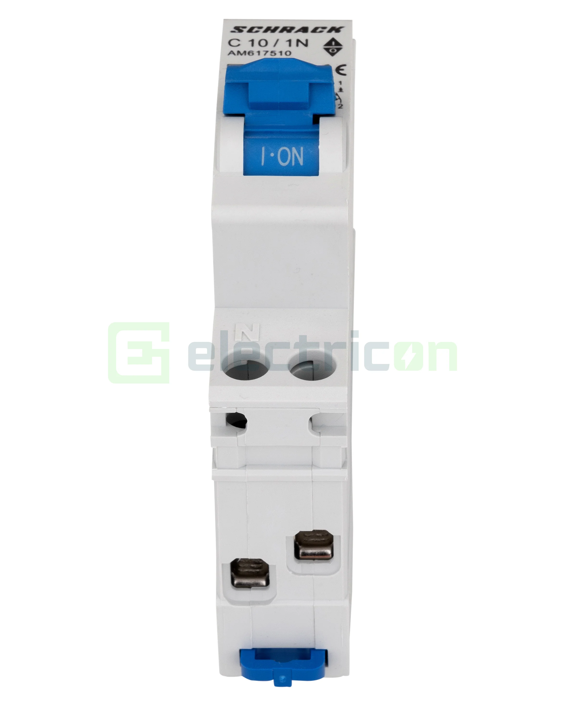 Siguranta Automata MCB Schrack Curba C 10 A 1P+N Cod AM617510 [2]