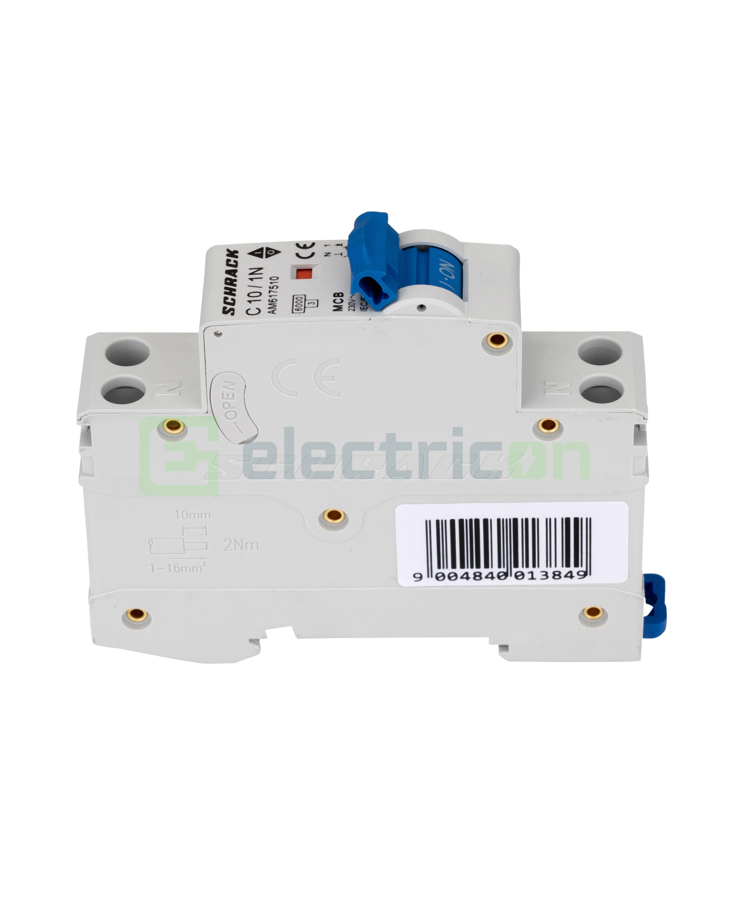 Siguranta Automata MCB Schrack Curba C 10 A 1P+N Cod AM617510 [4]