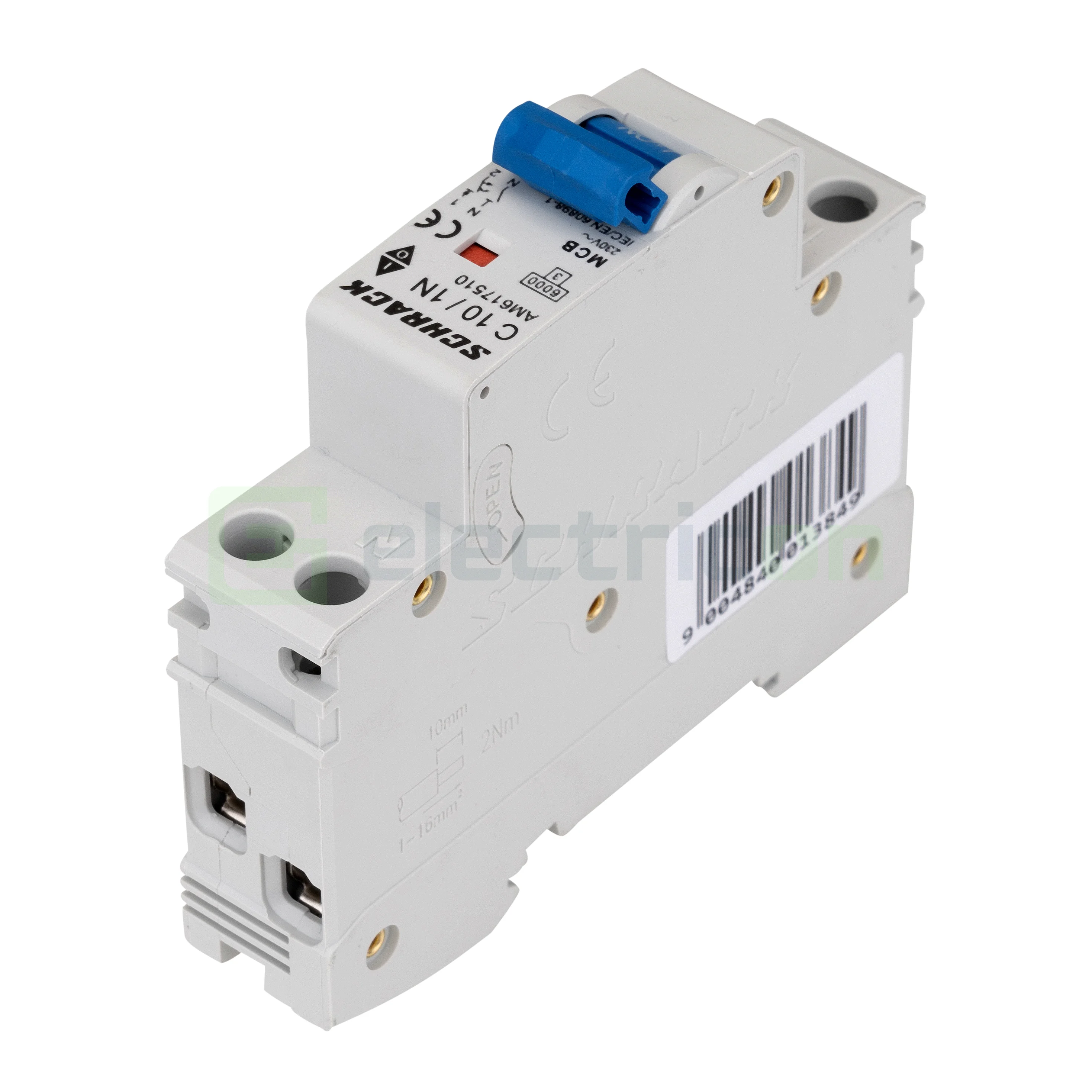 Siguranta Automata MCB Schrack Curba C 10 A 1P+N Cod AM617510 [5]