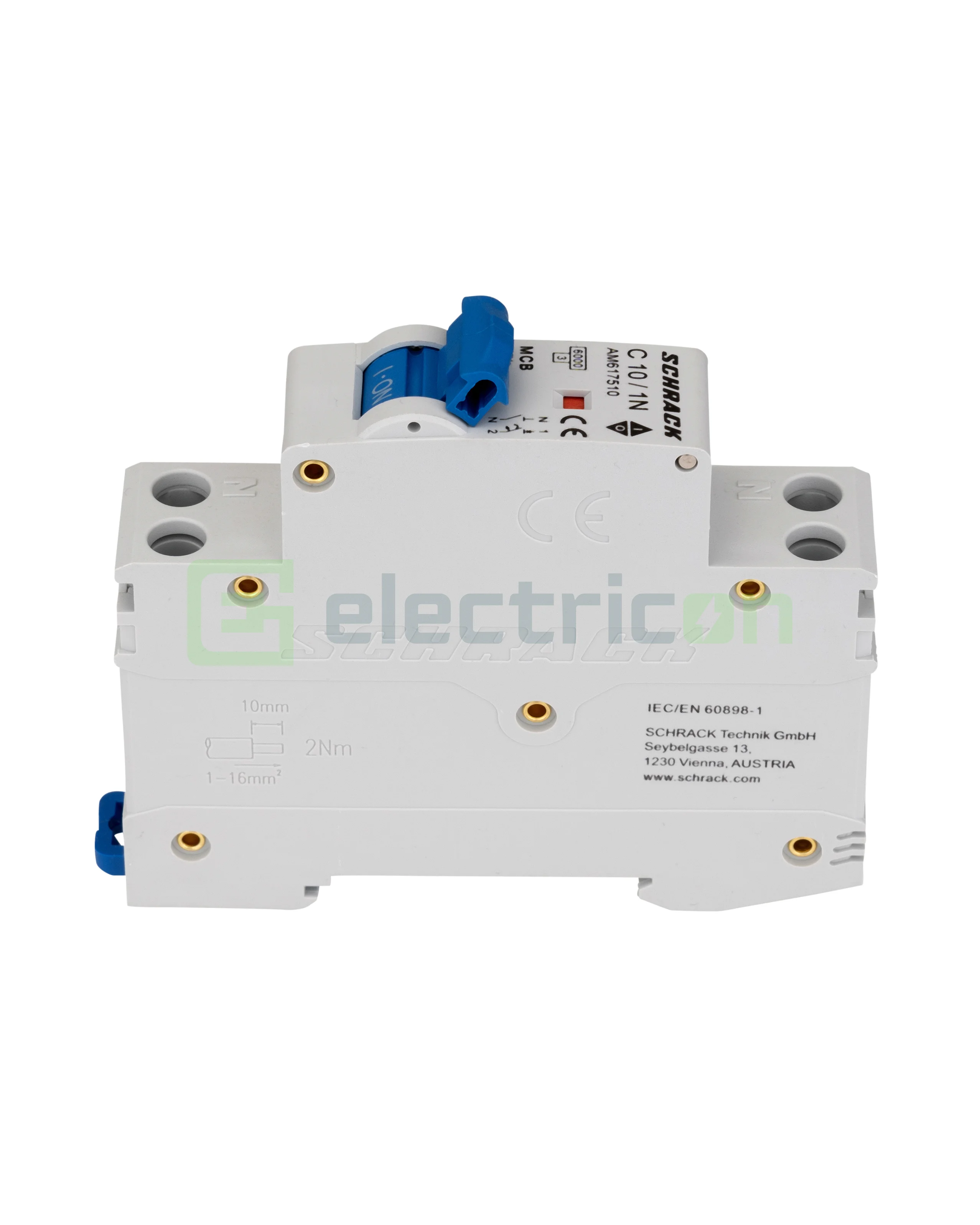 Siguranta Automata MCB Schrack Curba C 10 A 1P+N Cod AM617510 [8]