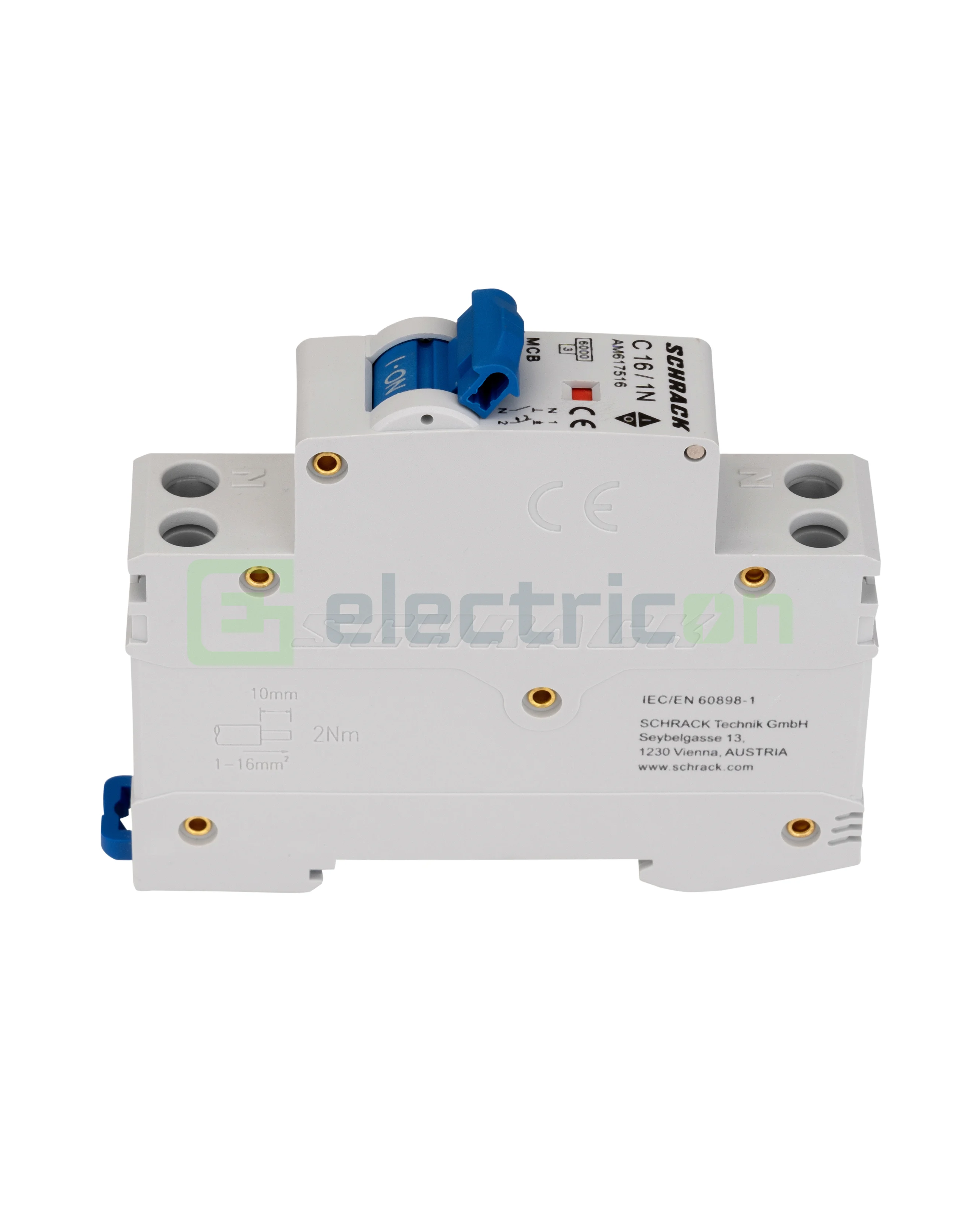 Siguranta Automata MCB Schrack Curba C 16 A 1P+N Cod AM617516 [7]